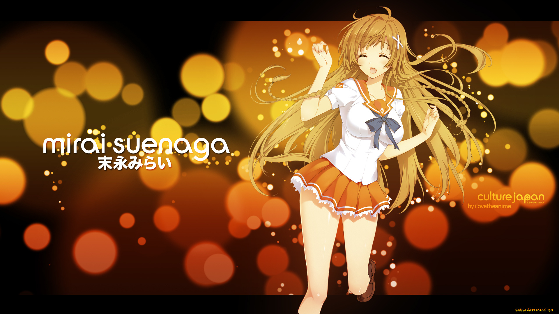 mirai, millenium, аниме, suenaga, девушка, форма, пузыри