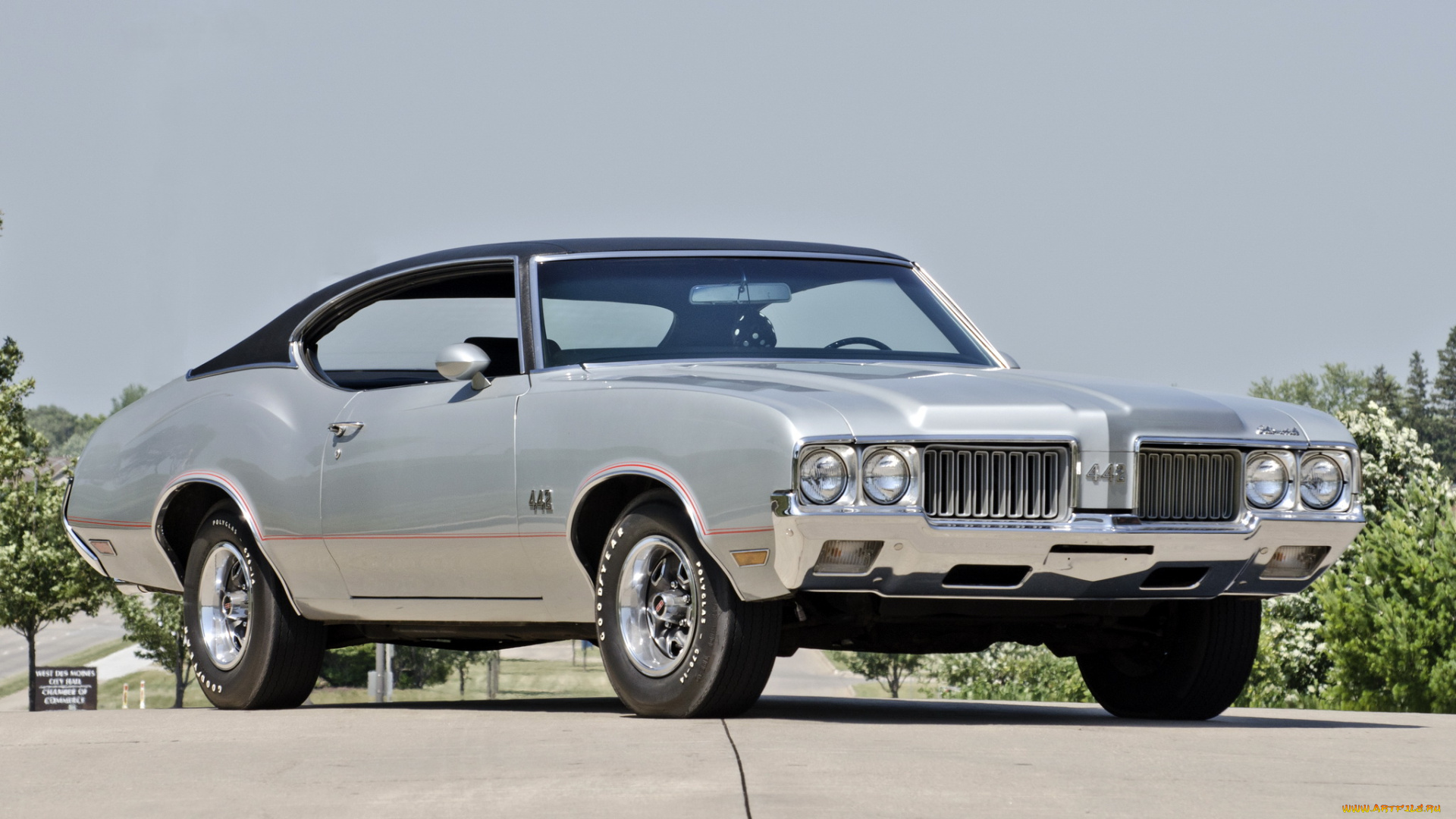 oldsmobile, 442, holiday, coupe, автомобили