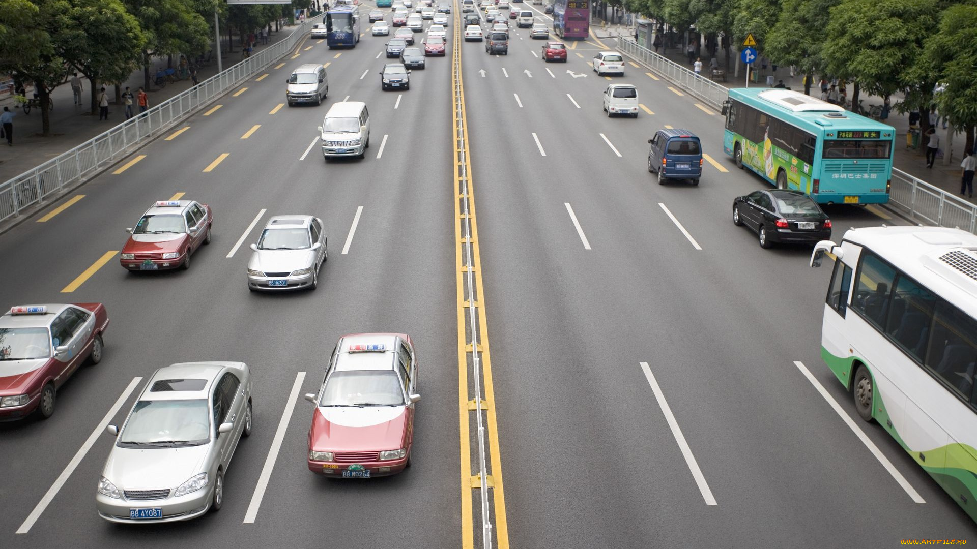 разное, транспортные, средства, магистрали, китай, гуандун