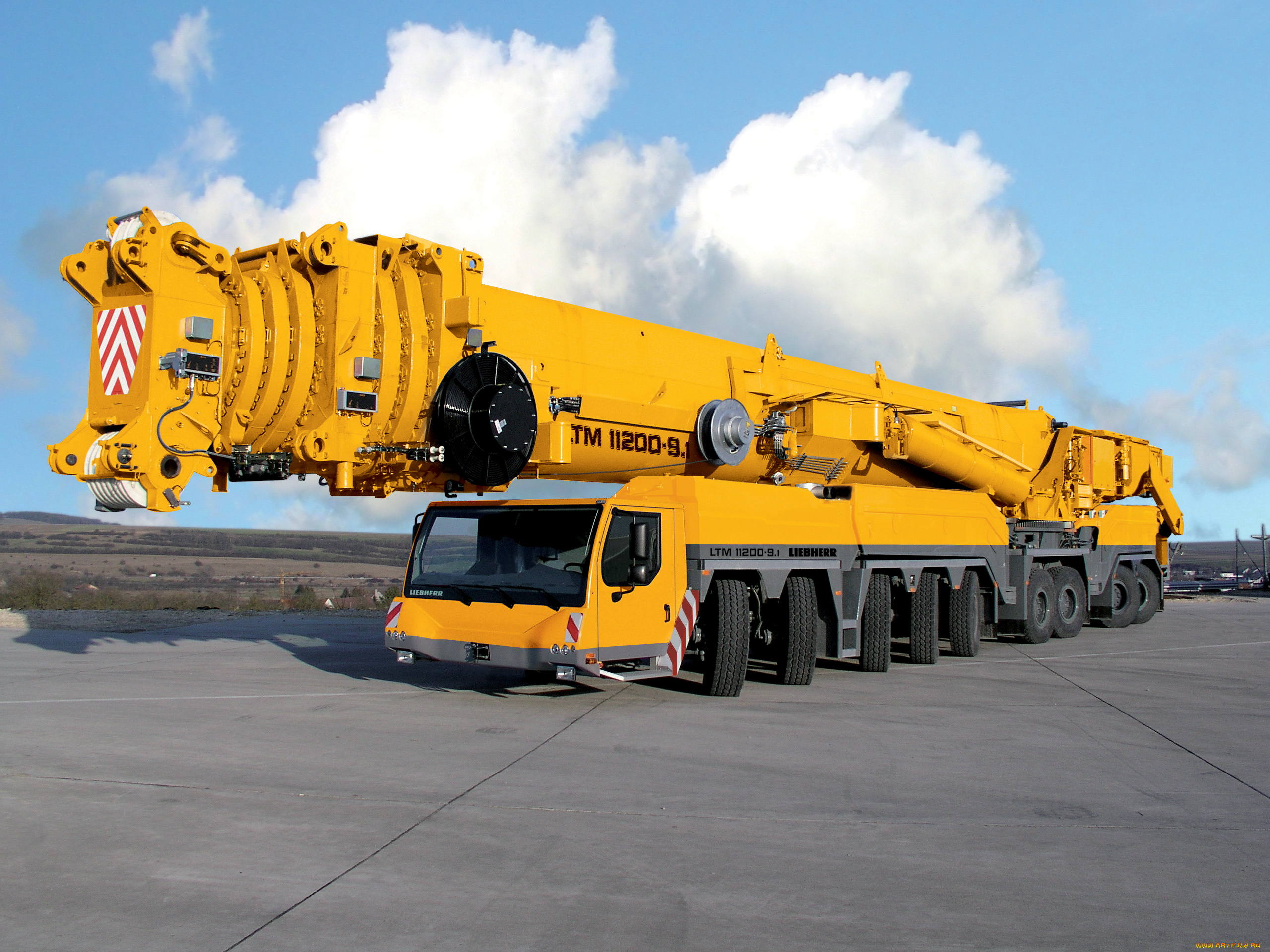 liebherr, ltm, 11200, техника, краны, кран, самоходный, стреловой