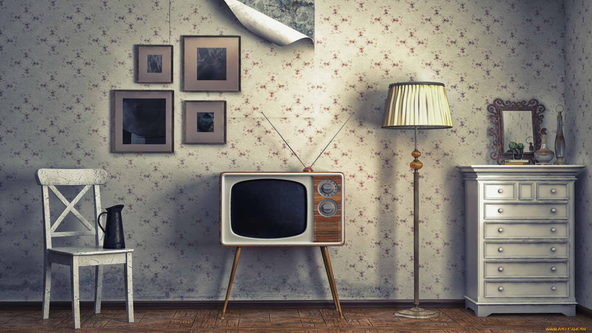 3д, графика, realism, реализм, стена