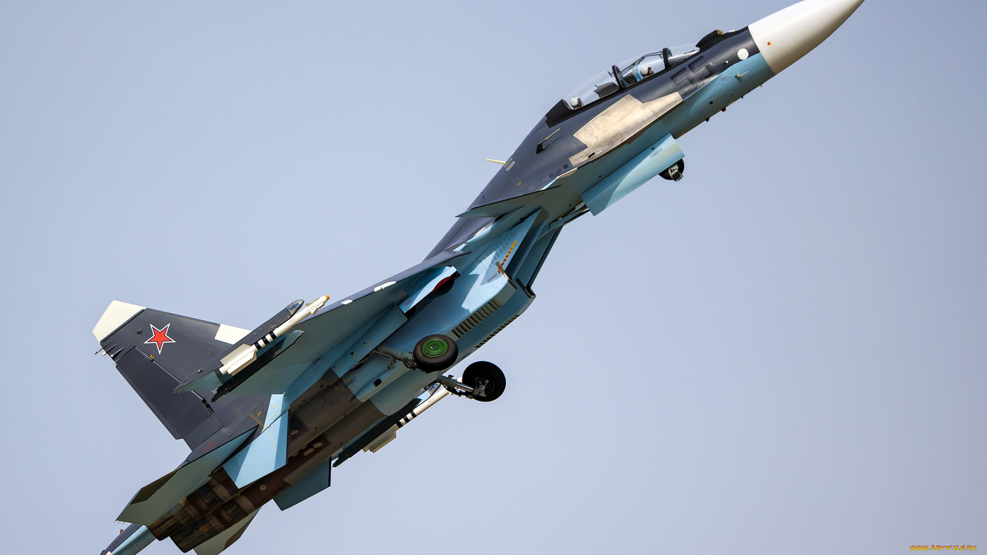 авиация, боевые, самолёты, су-30см