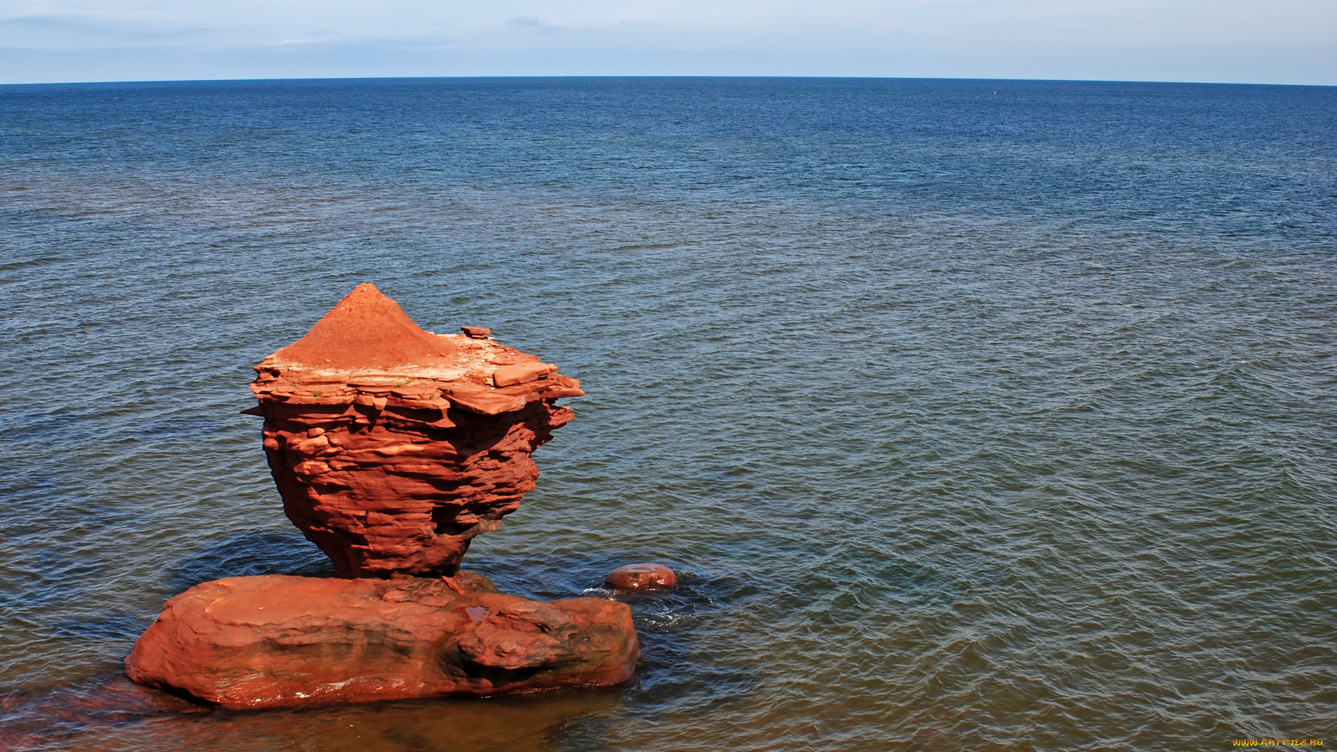 природа, моря, океаны, камень, вода