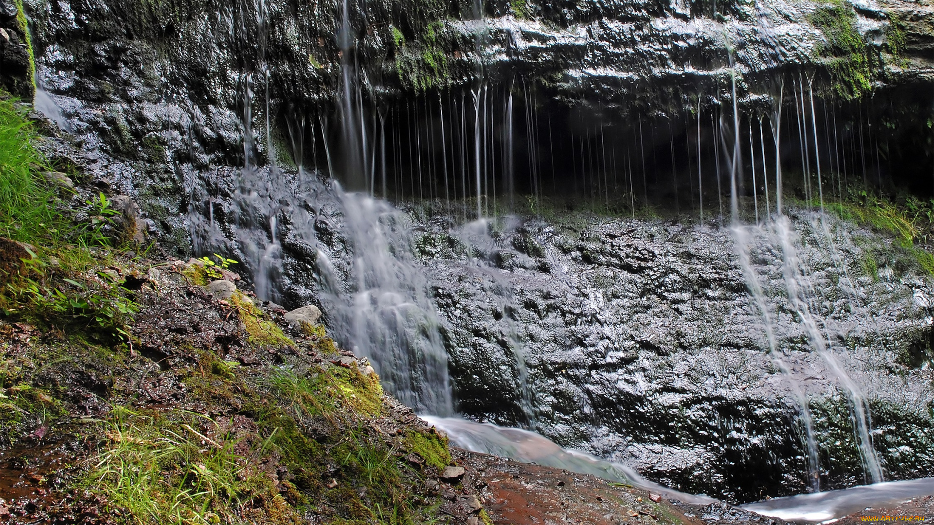 природа, водопады, вода