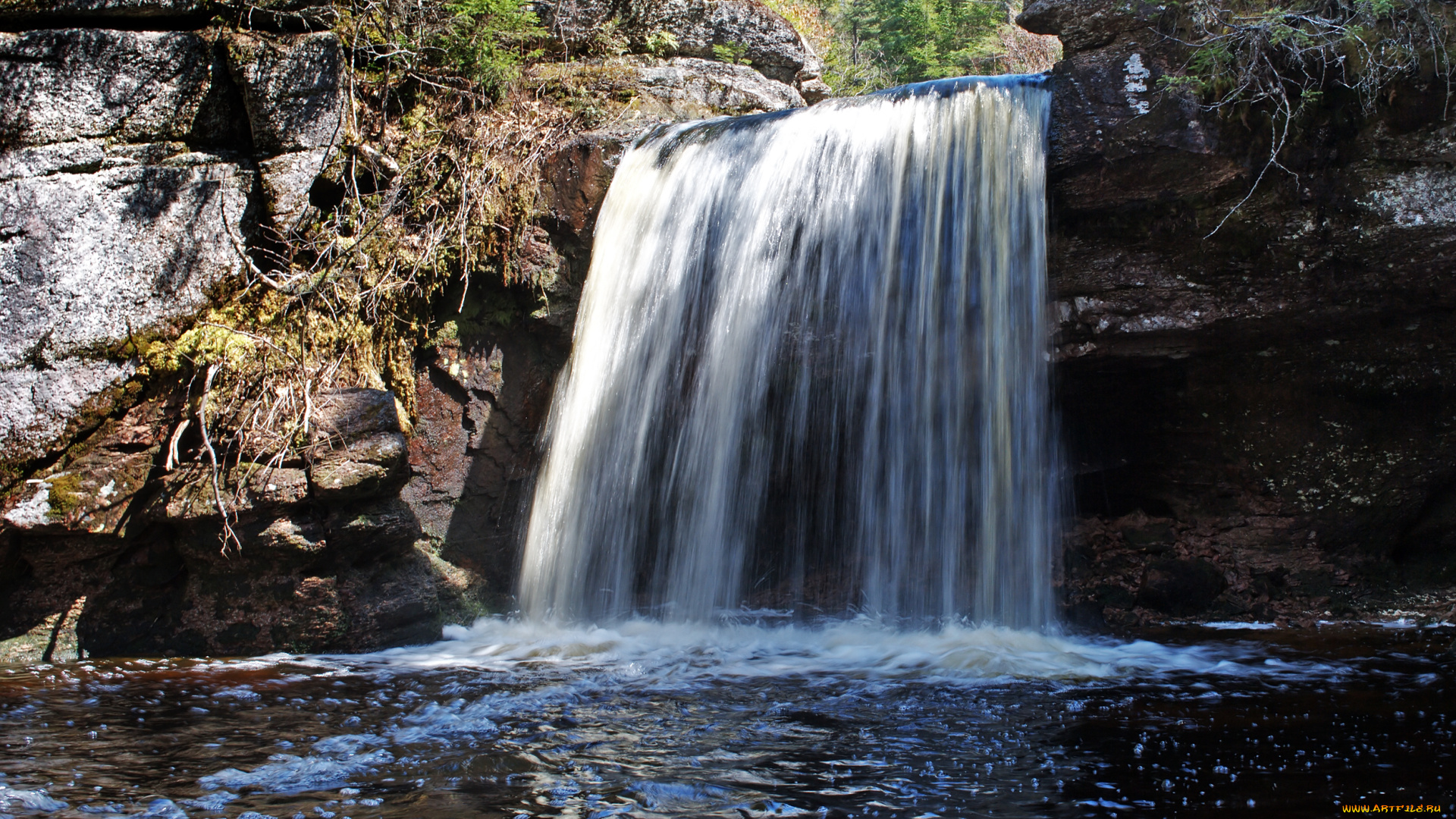 природа, водопады, вода