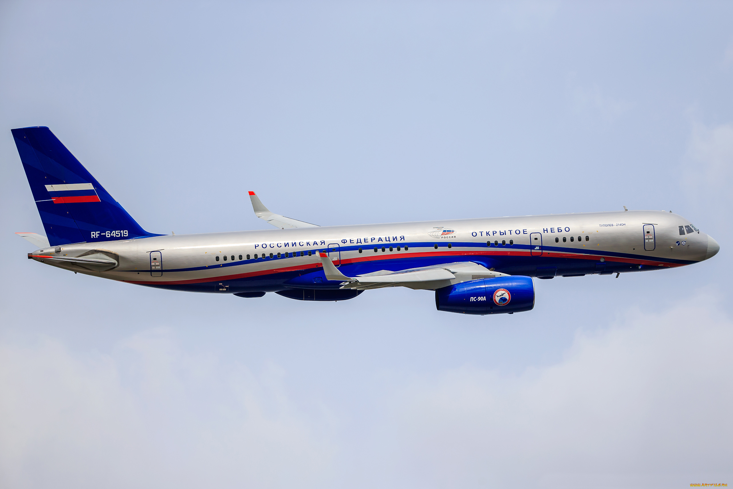 авиация, пассажирские, самолёты, ту-214он, россия, туполев