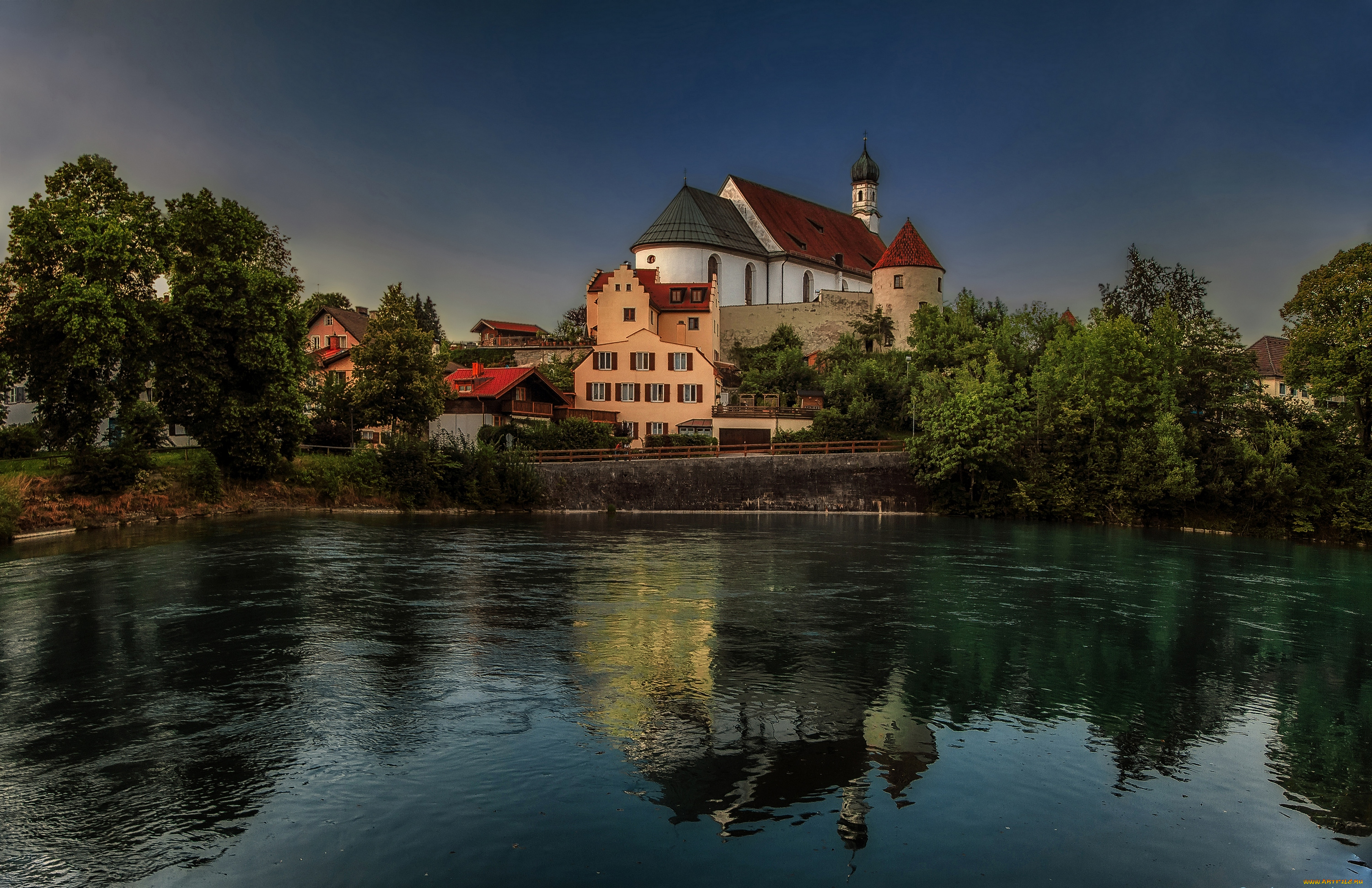 города, пейзажи, германия