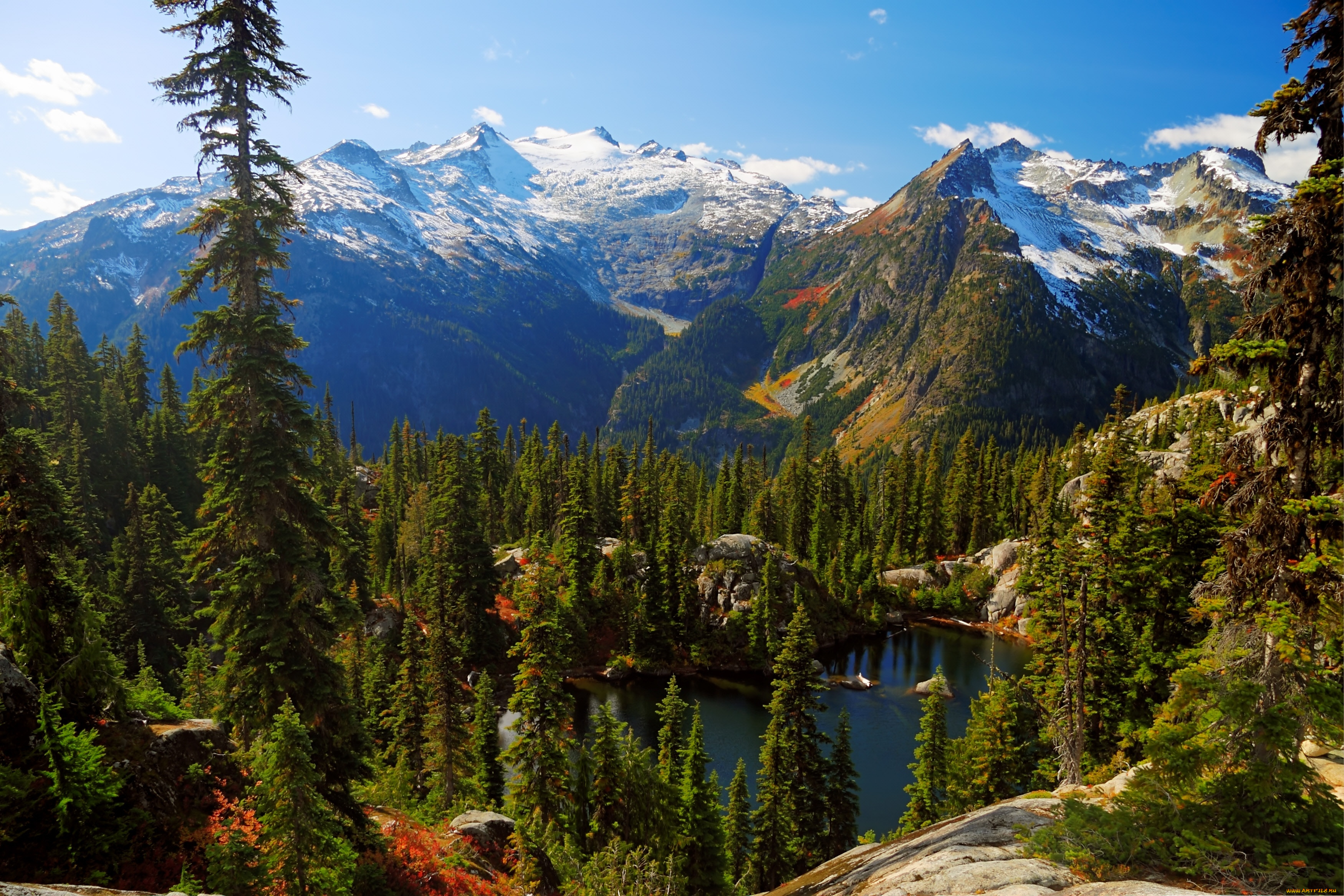 природа, пейзажи, lake