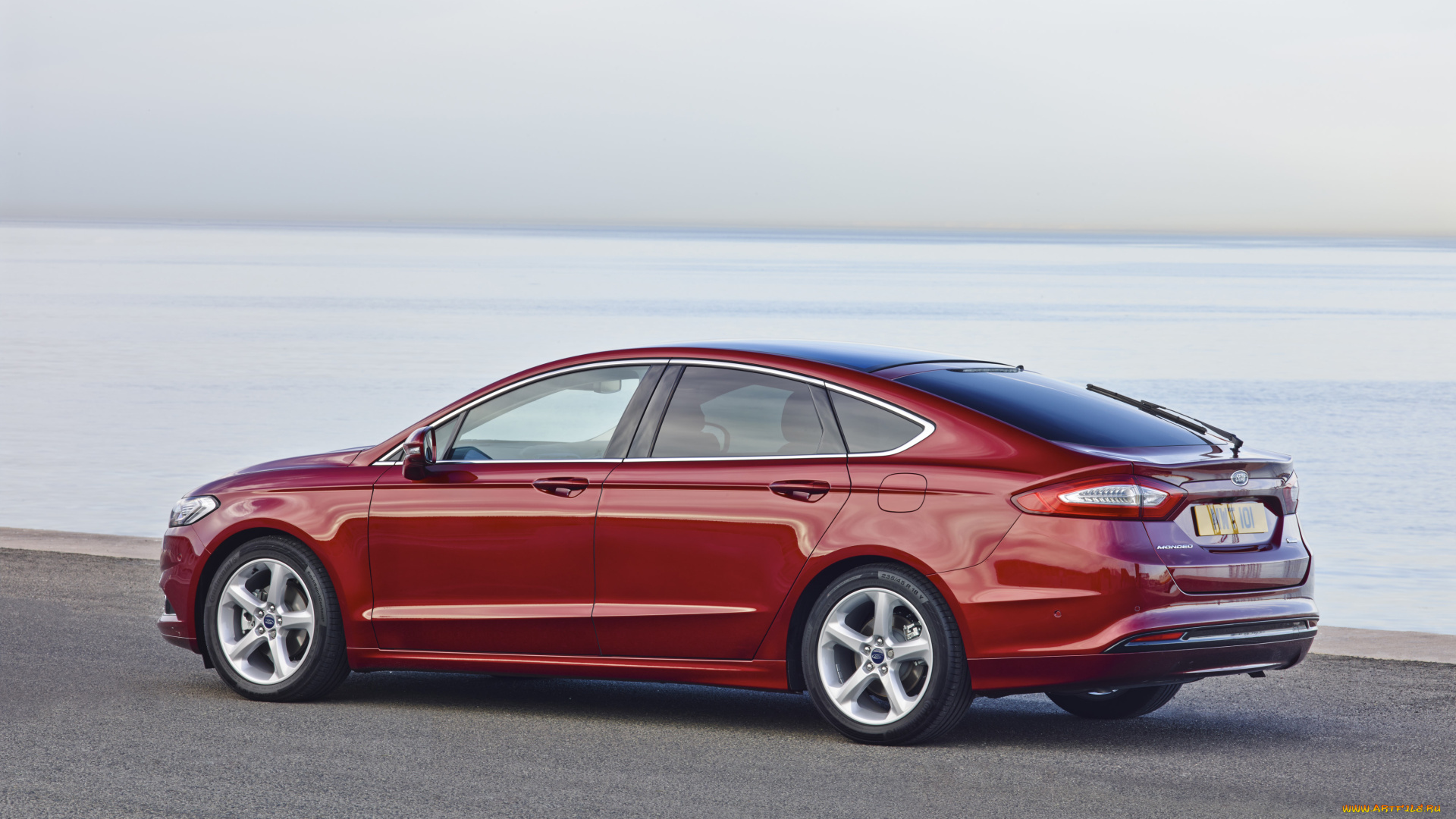 автомобили, ford, mondeo, красный, 2014г, uk-spec, hatchback