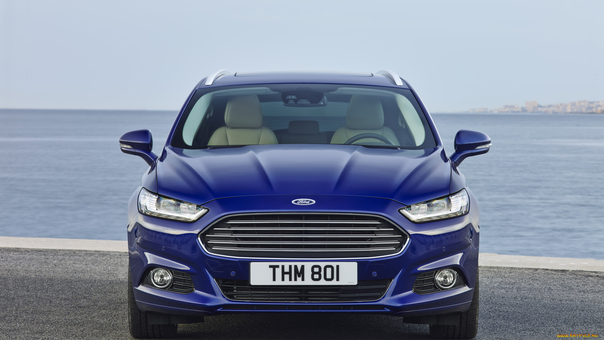 автомобили, ford, синий, 2014г, turnier, mondeo