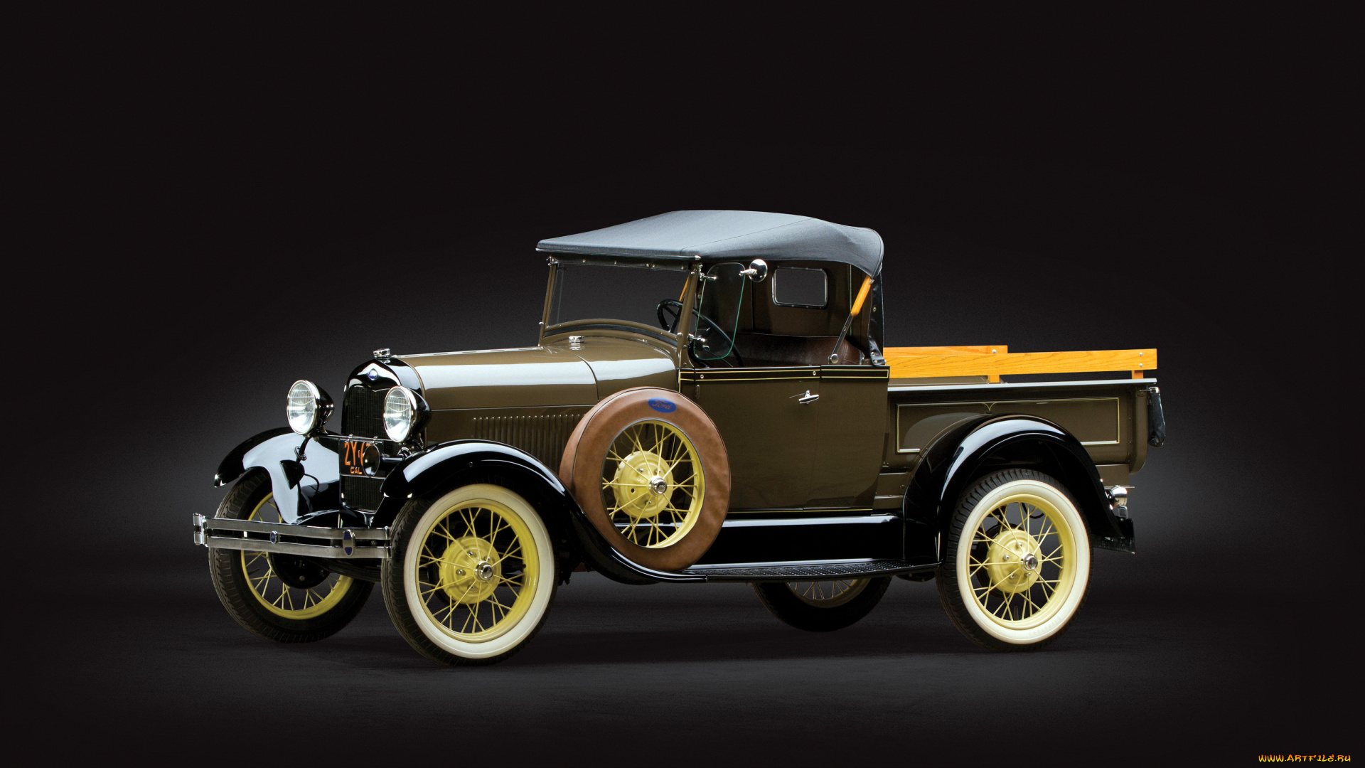 автомобили, классика, 1927г, 76a-78a, pickup, roadster, model, a, ford