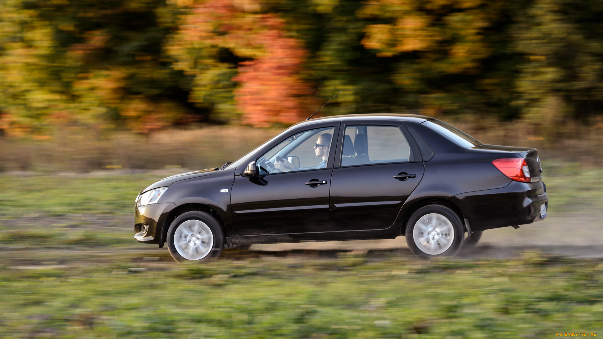 автомобили, nissan, datsun, on-do, темный, 2014г