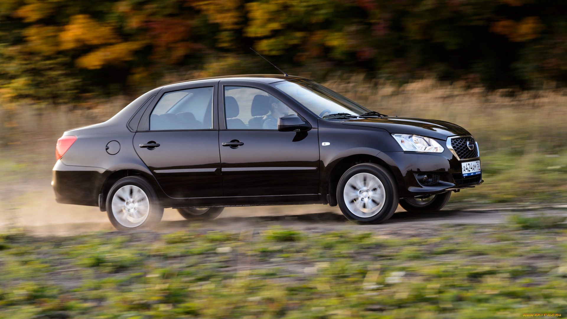 автомобили, nissan, datsun, темный, 2014г, on-do