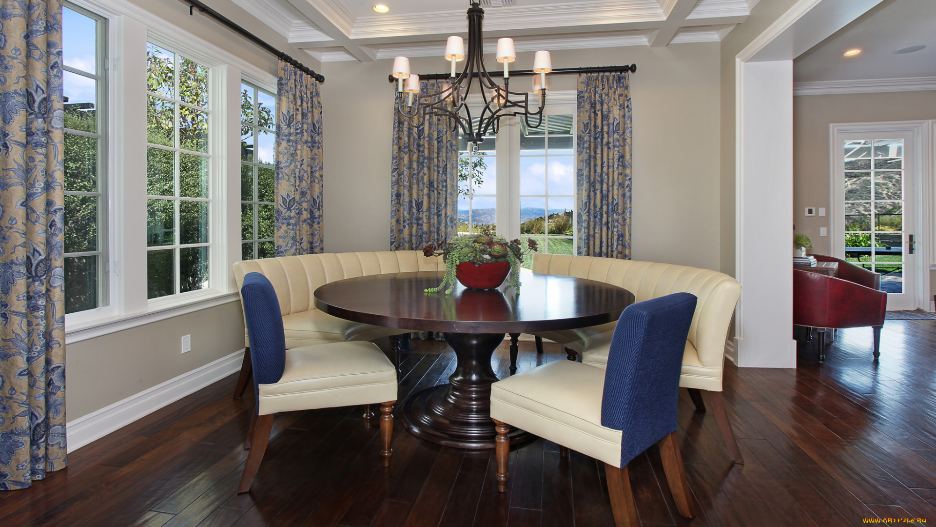 интерьер, столовая, дизайн, стиль, мебель