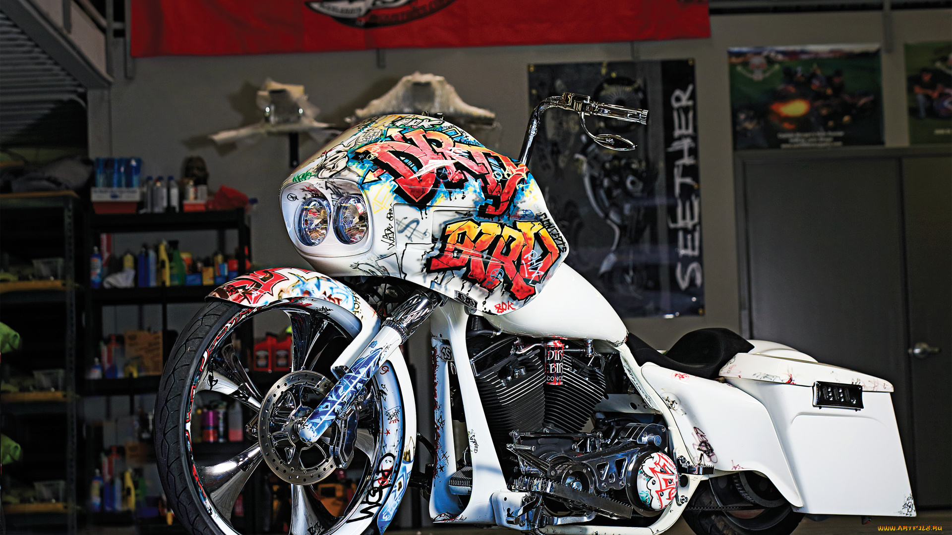 мотоциклы, customs, custom