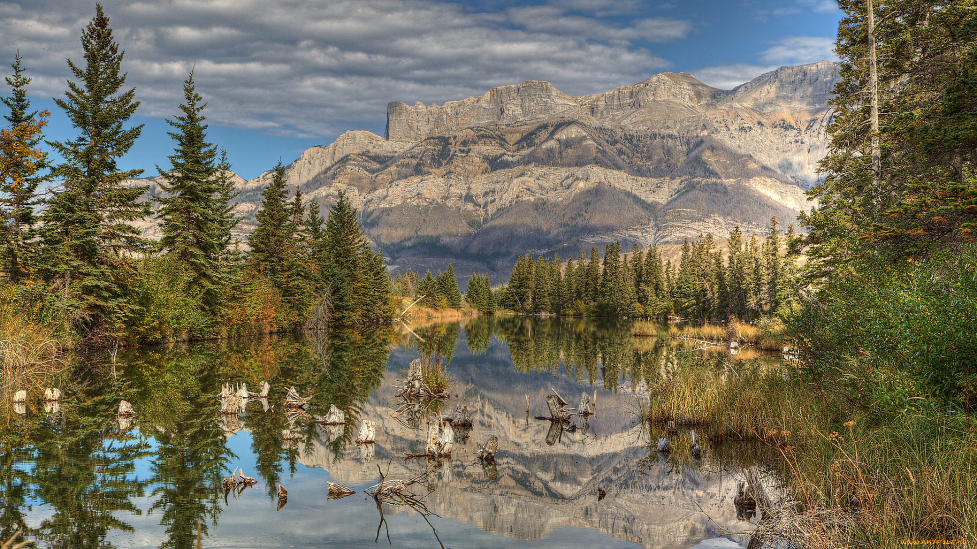 природа, реки, озера, озеро, лес, горы