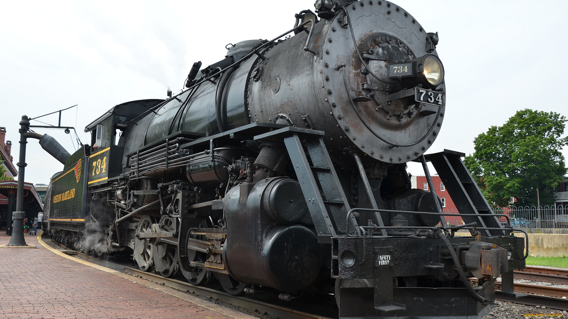 техника, паровозы, дорога, железная, паровоз