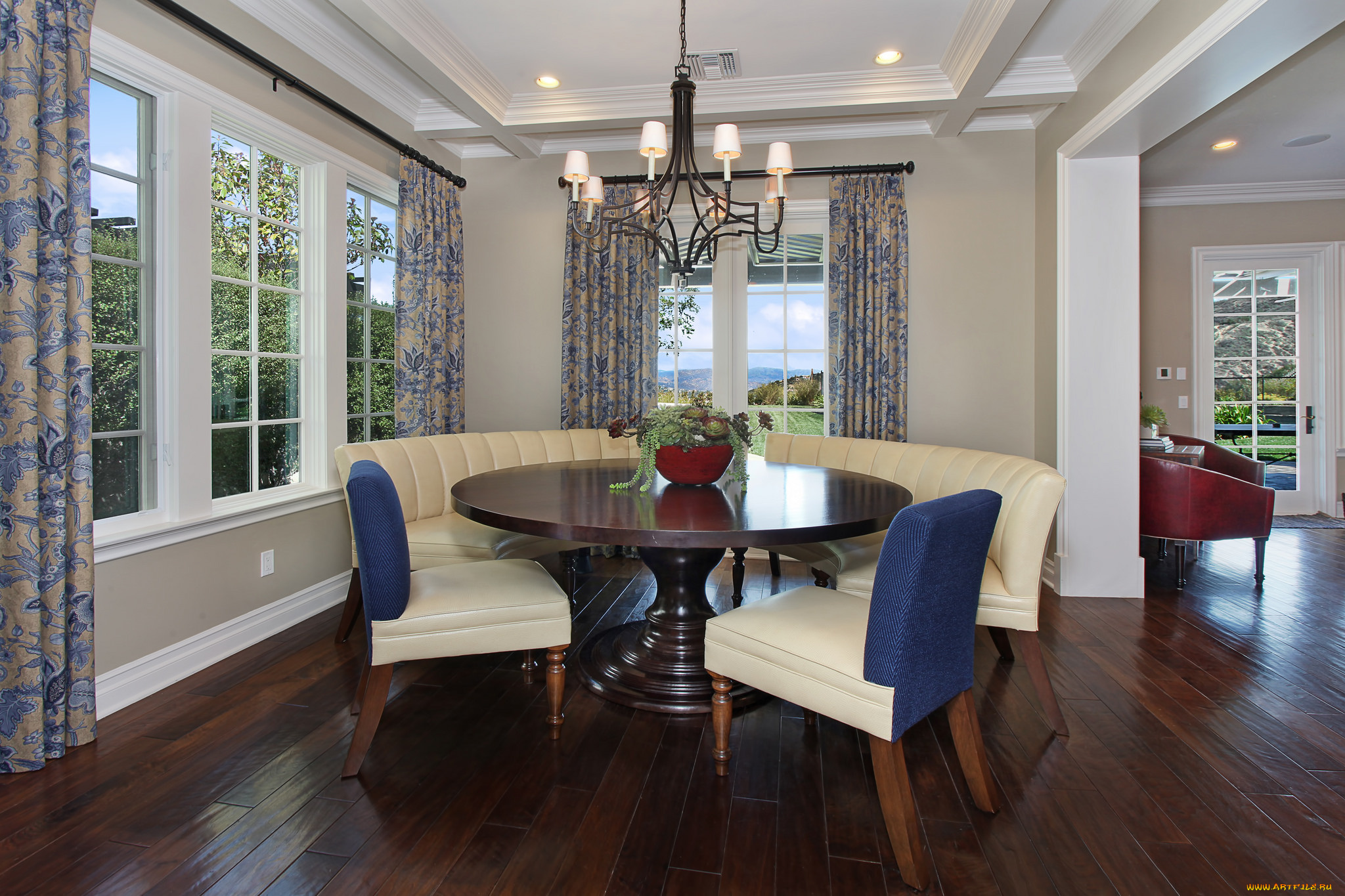 интерьер, столовая, дизайн, стиль, мебель