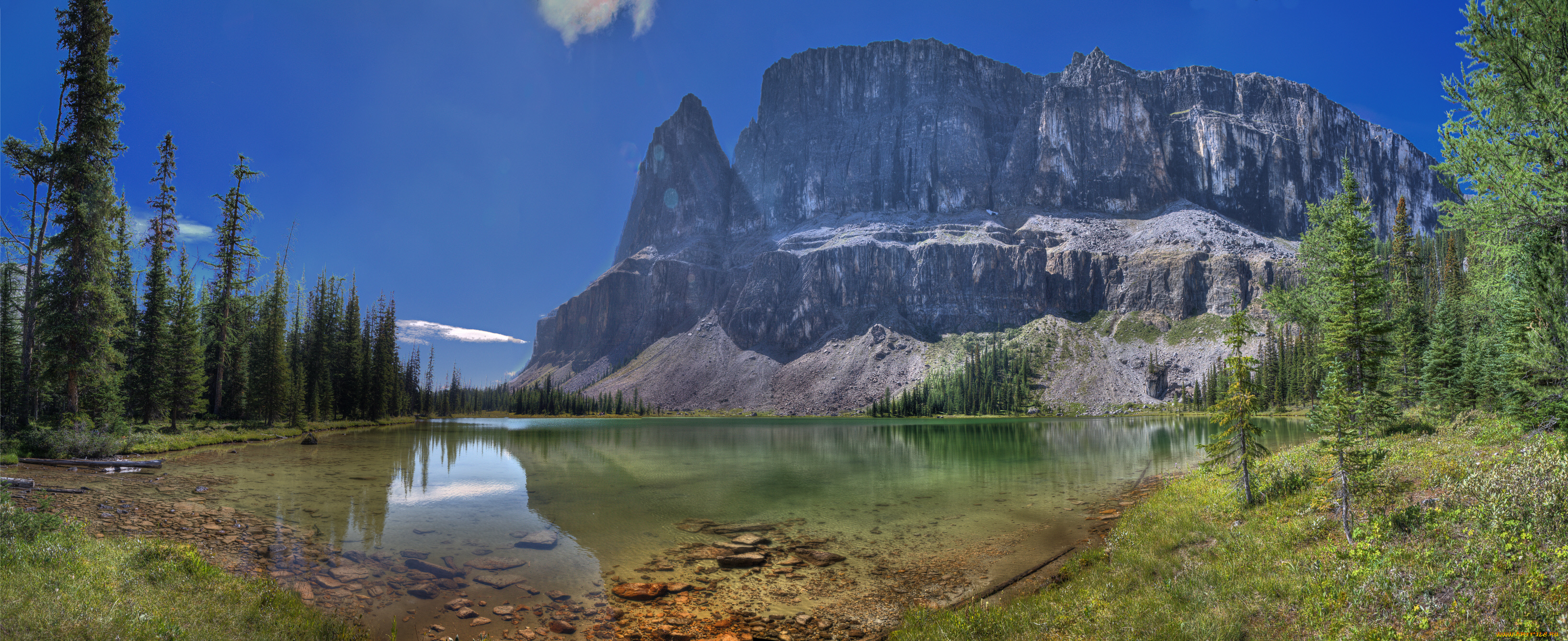 природа, реки, озера, лес, озеро, горы