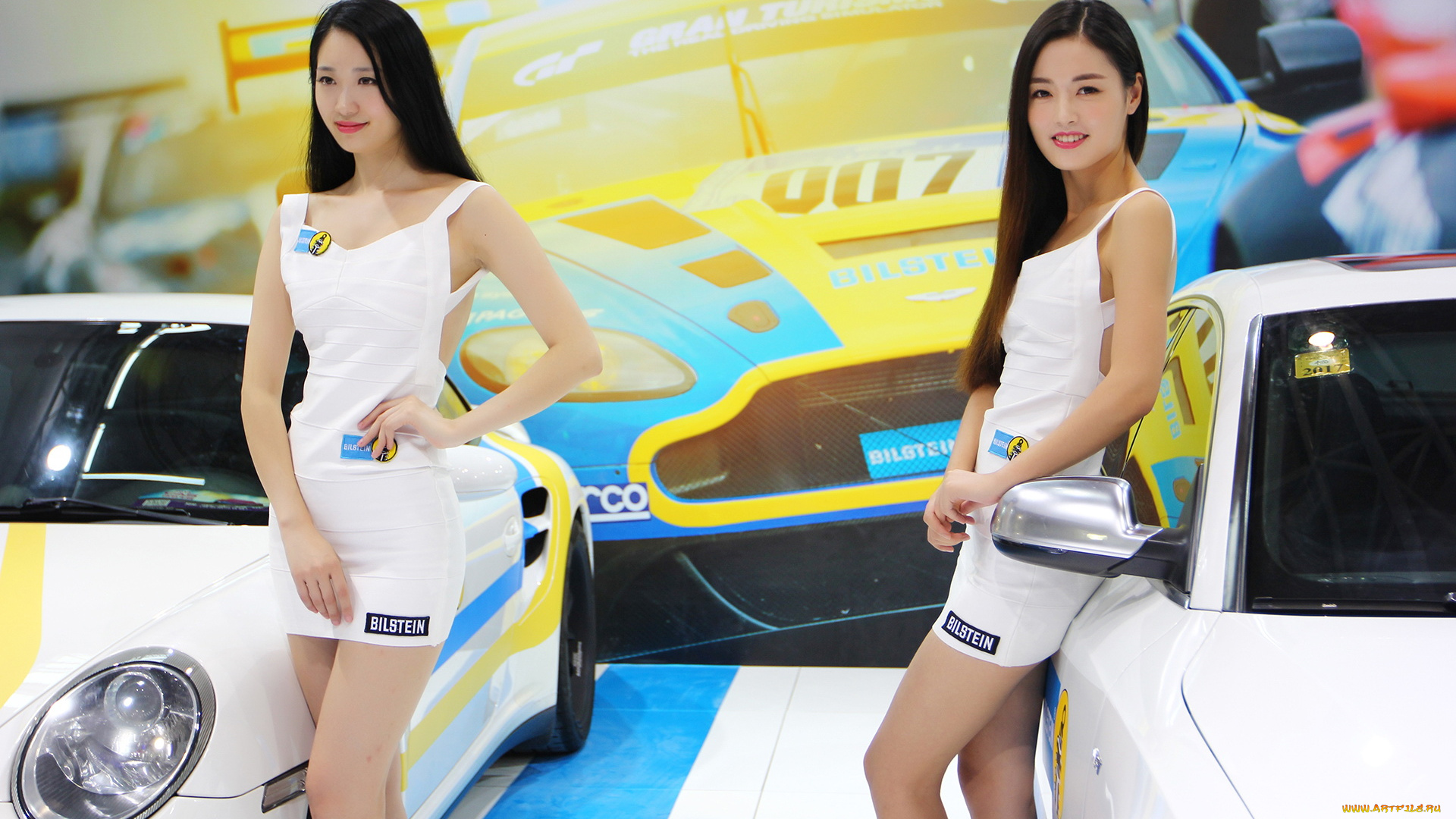 автомобили, -авто, с, девушками, фон, автомобиль, взгляд, девушки