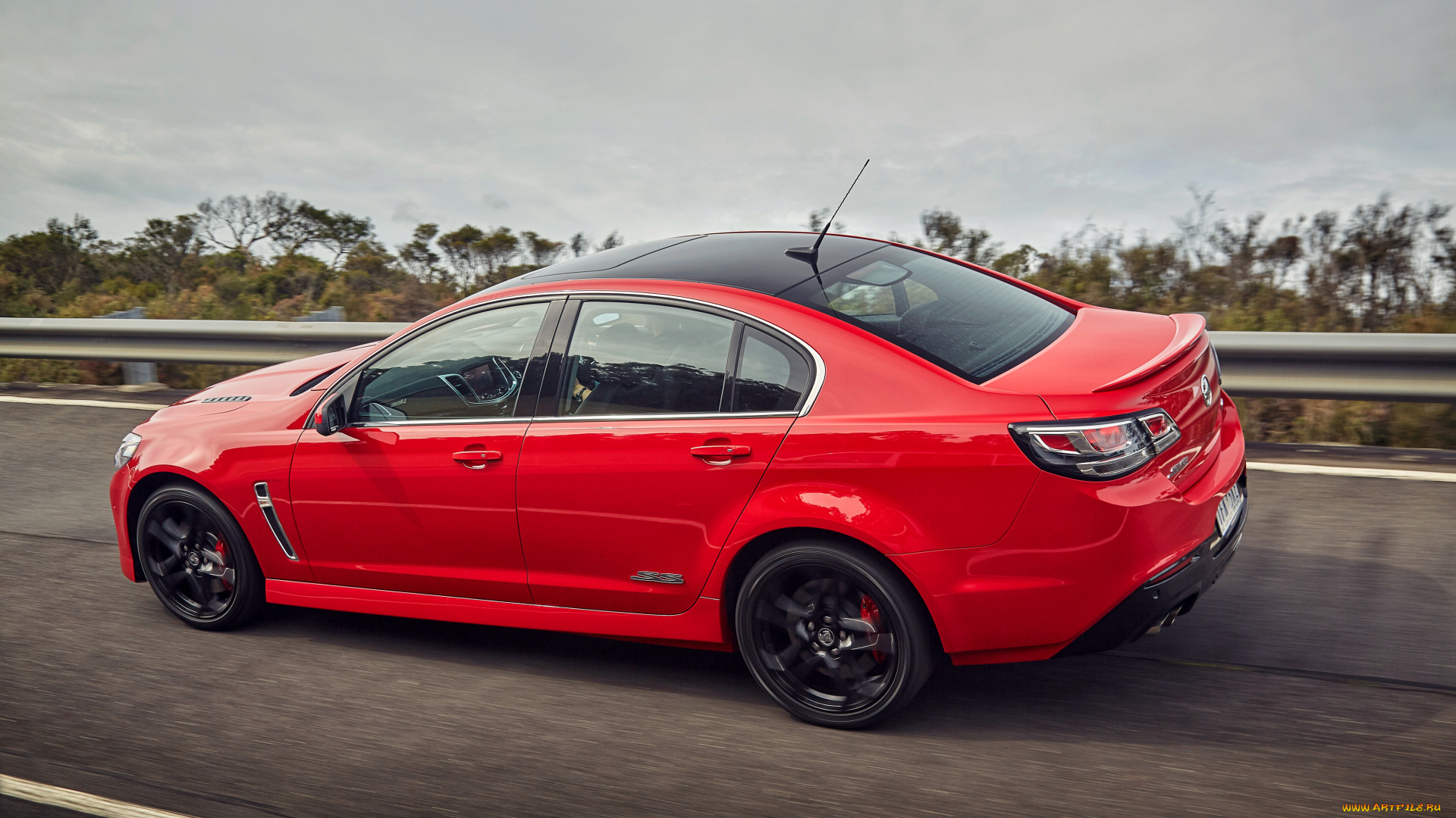 автомобили, holden, 2015г, vf, series, ii, redline, commodore, красный, ss, v
