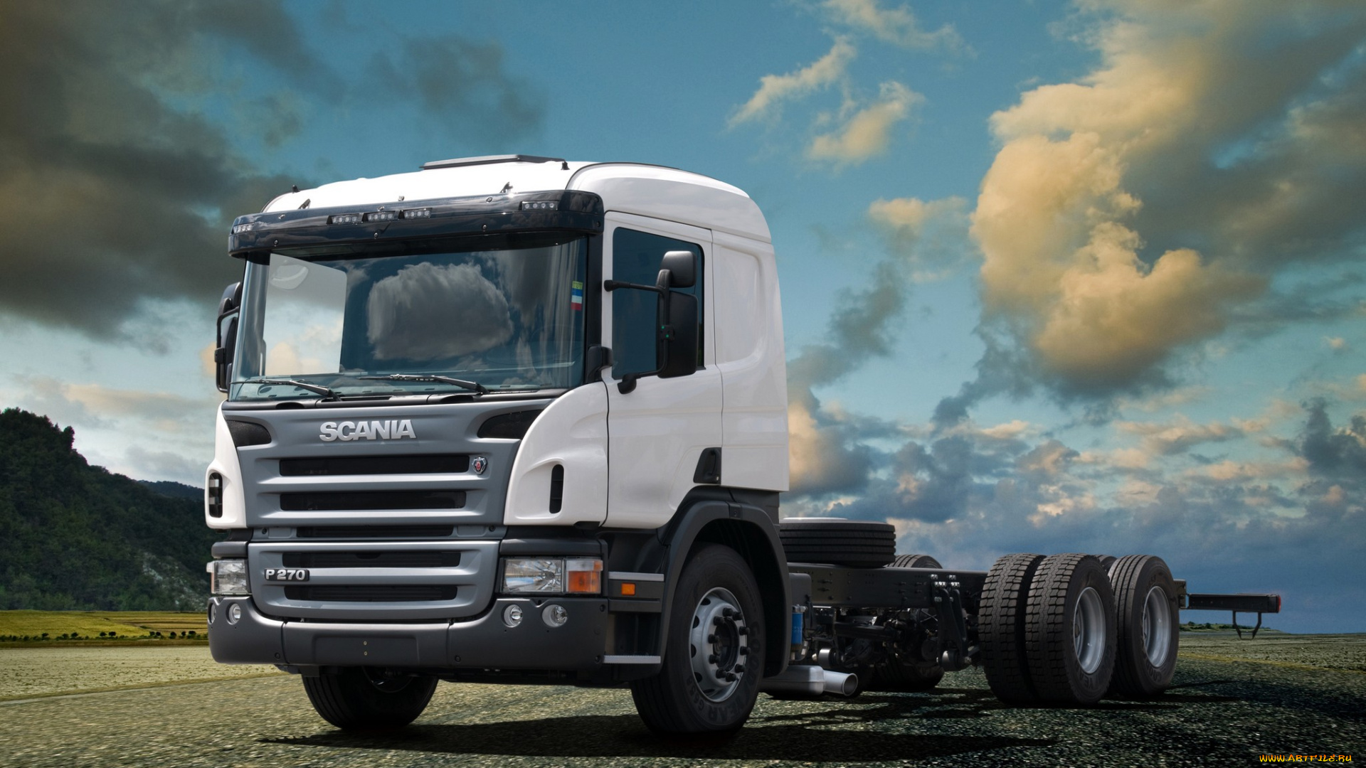 автомобили, scania, p270