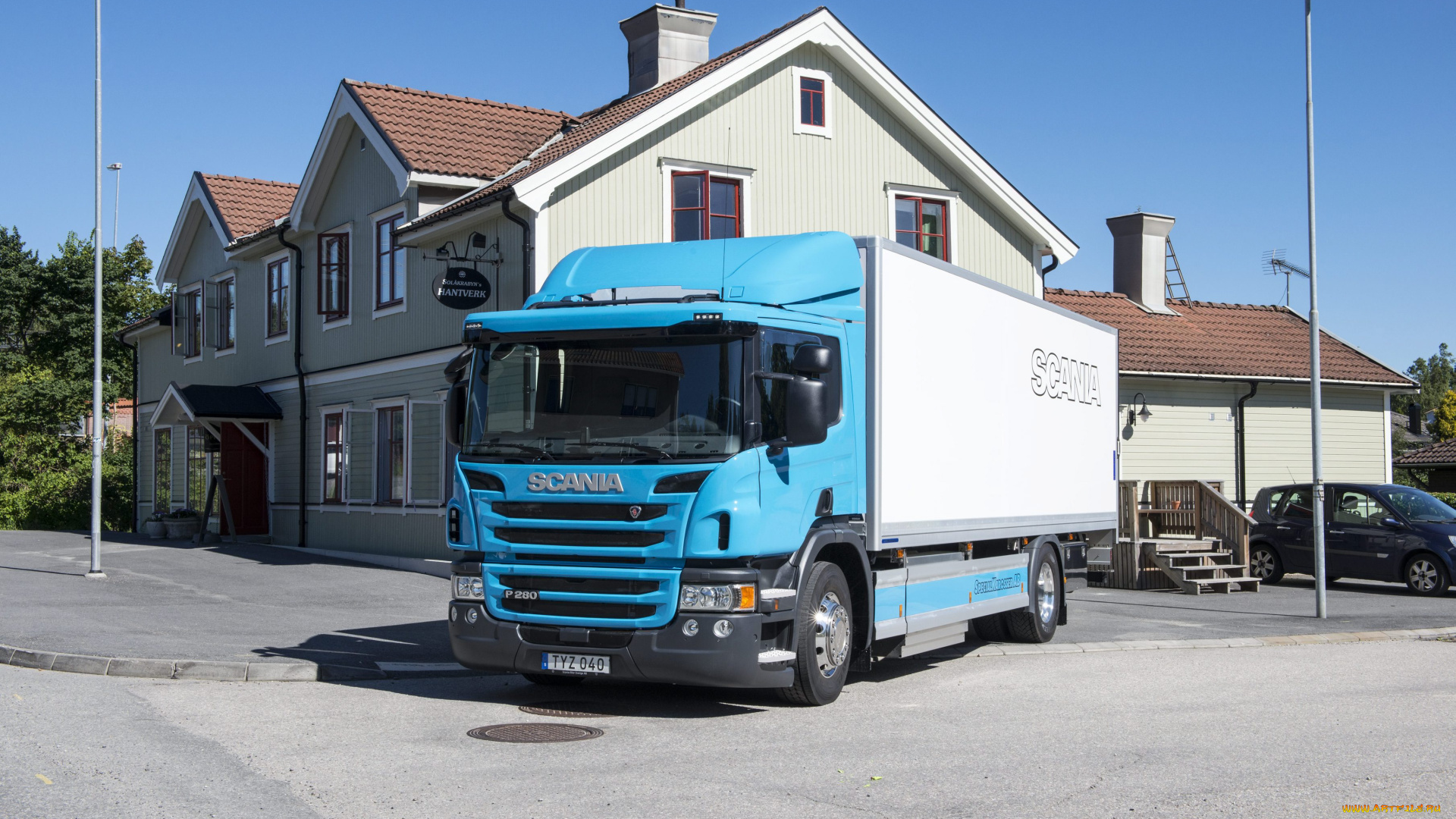 автомобили, scania, p280