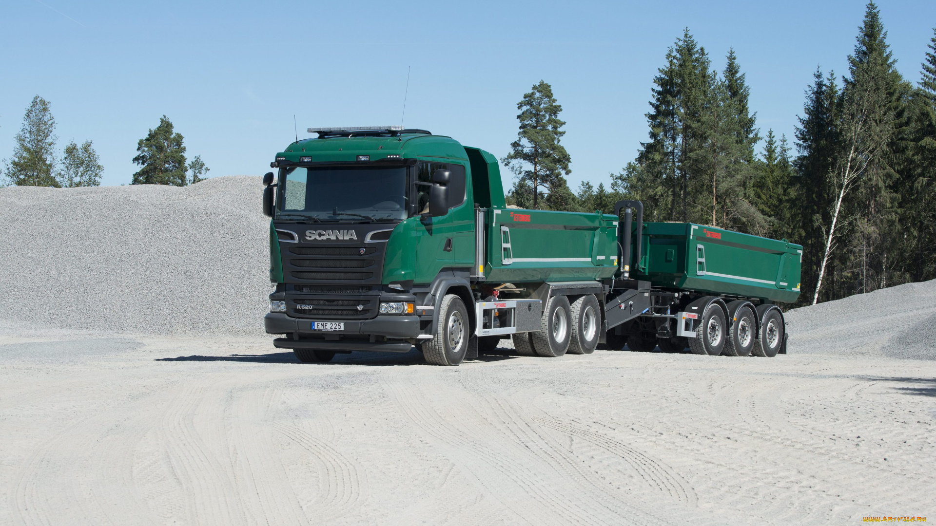 автомобили, scania, tipper, streamline, r520