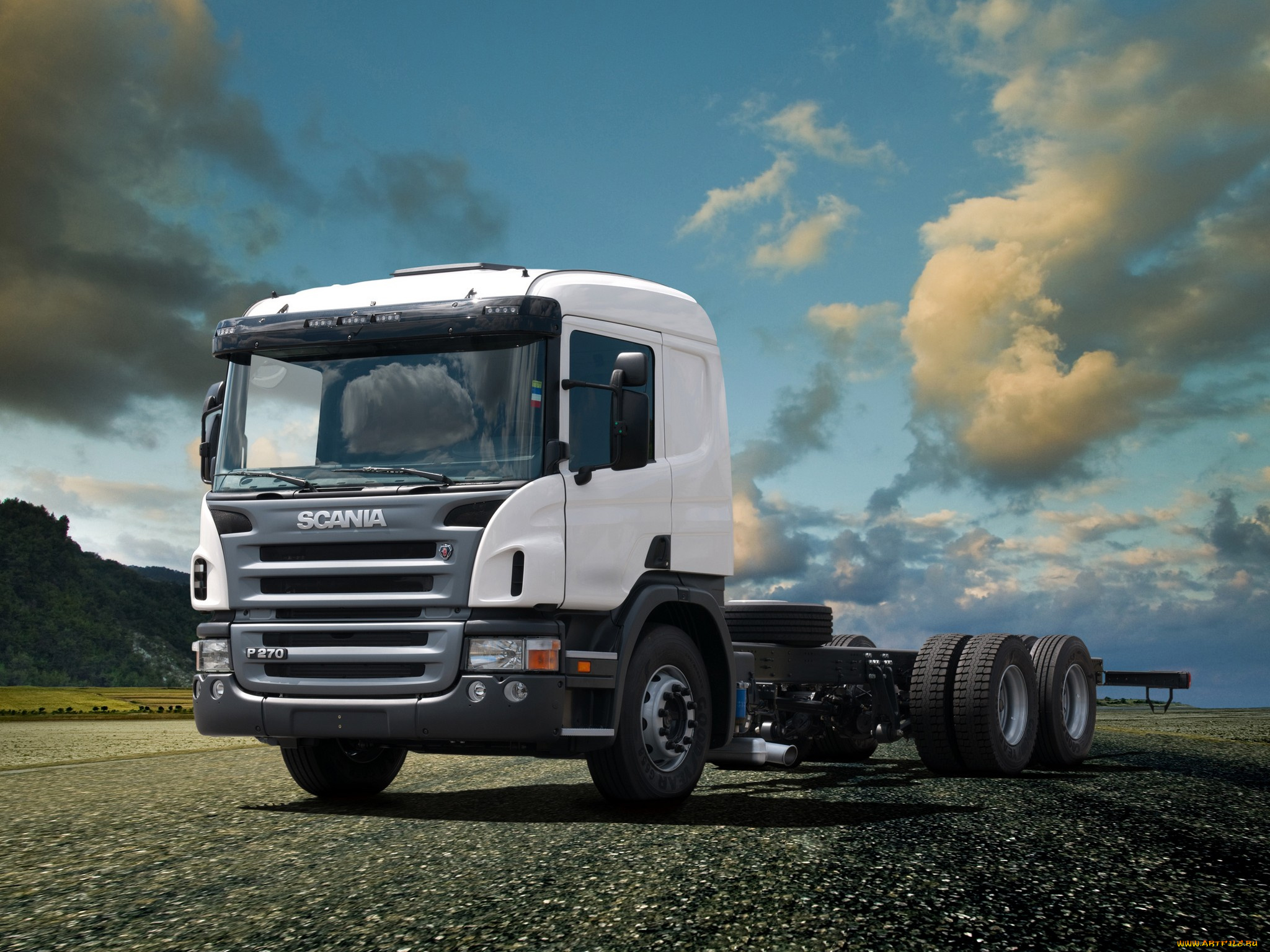 автомобили, scania, p270