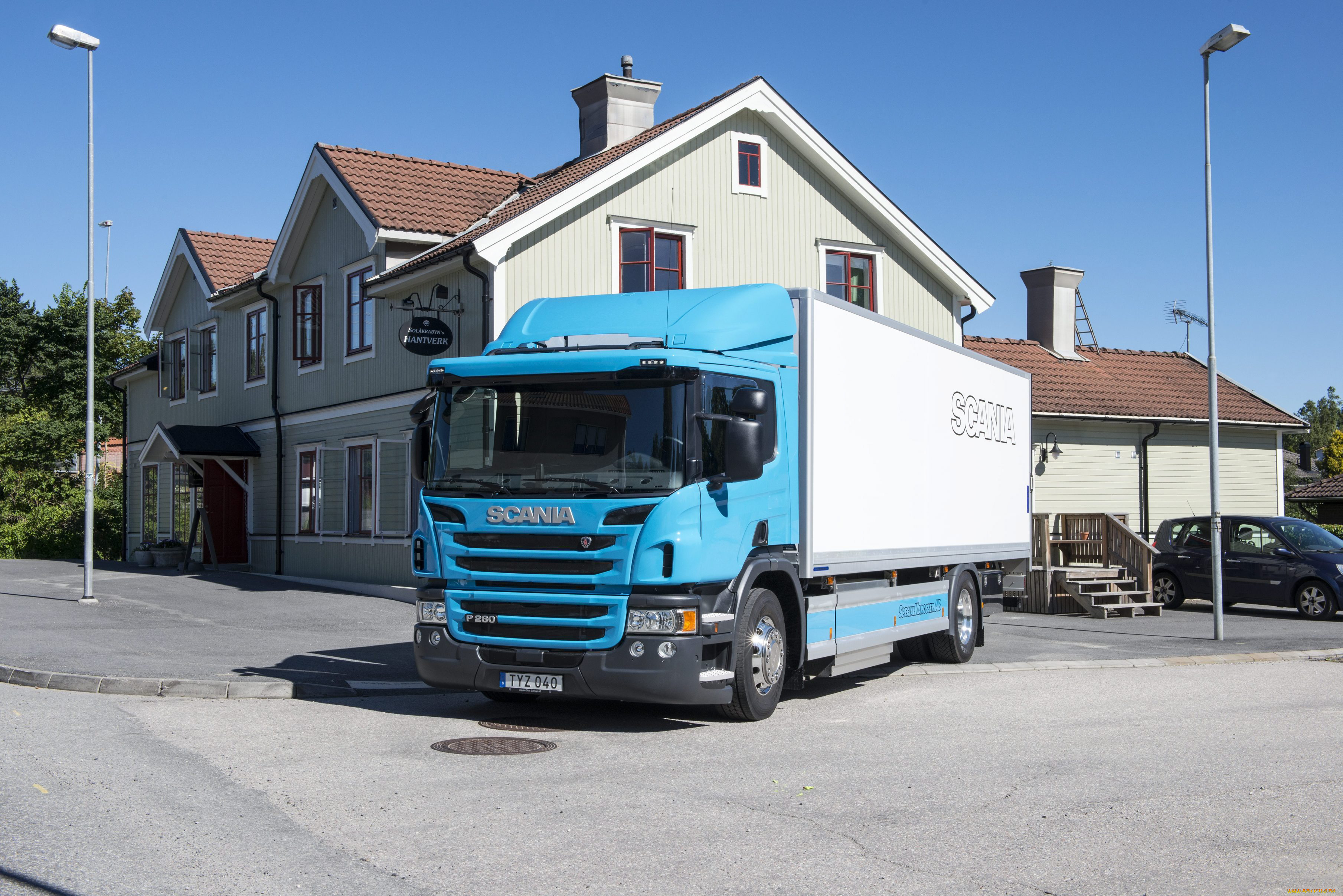 автомобили, scania, p280