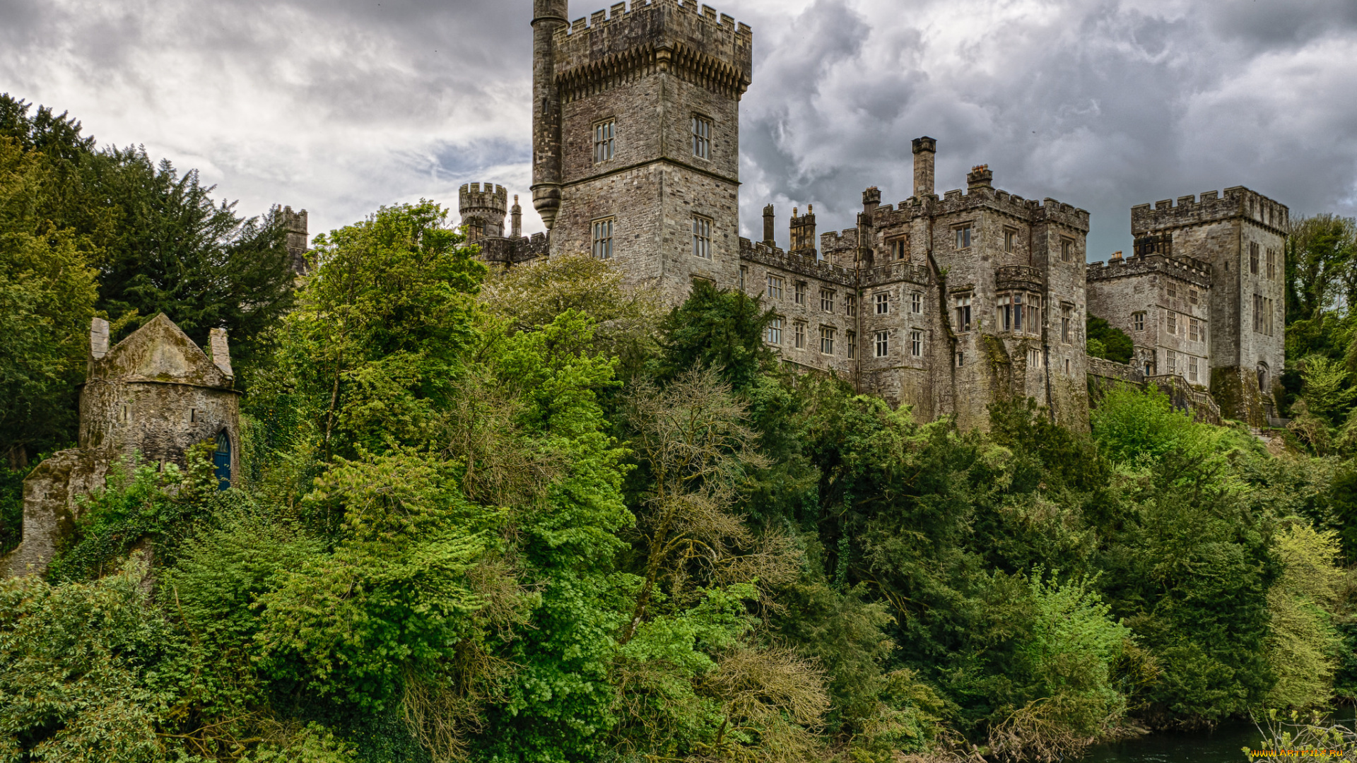 dublin, города, дублин, , ирландия, панорама