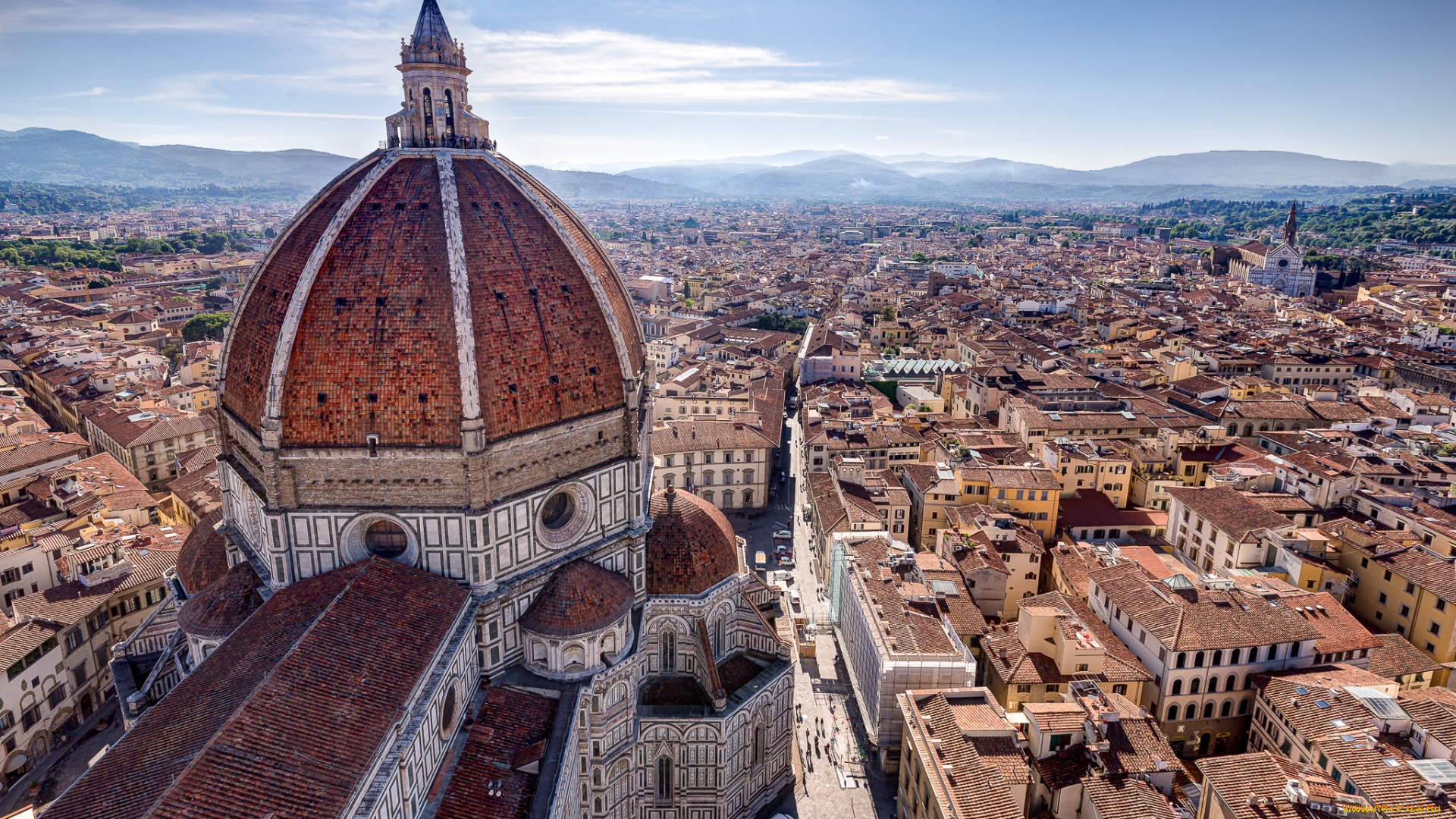 florence, города, флоренция, , италия, панорама