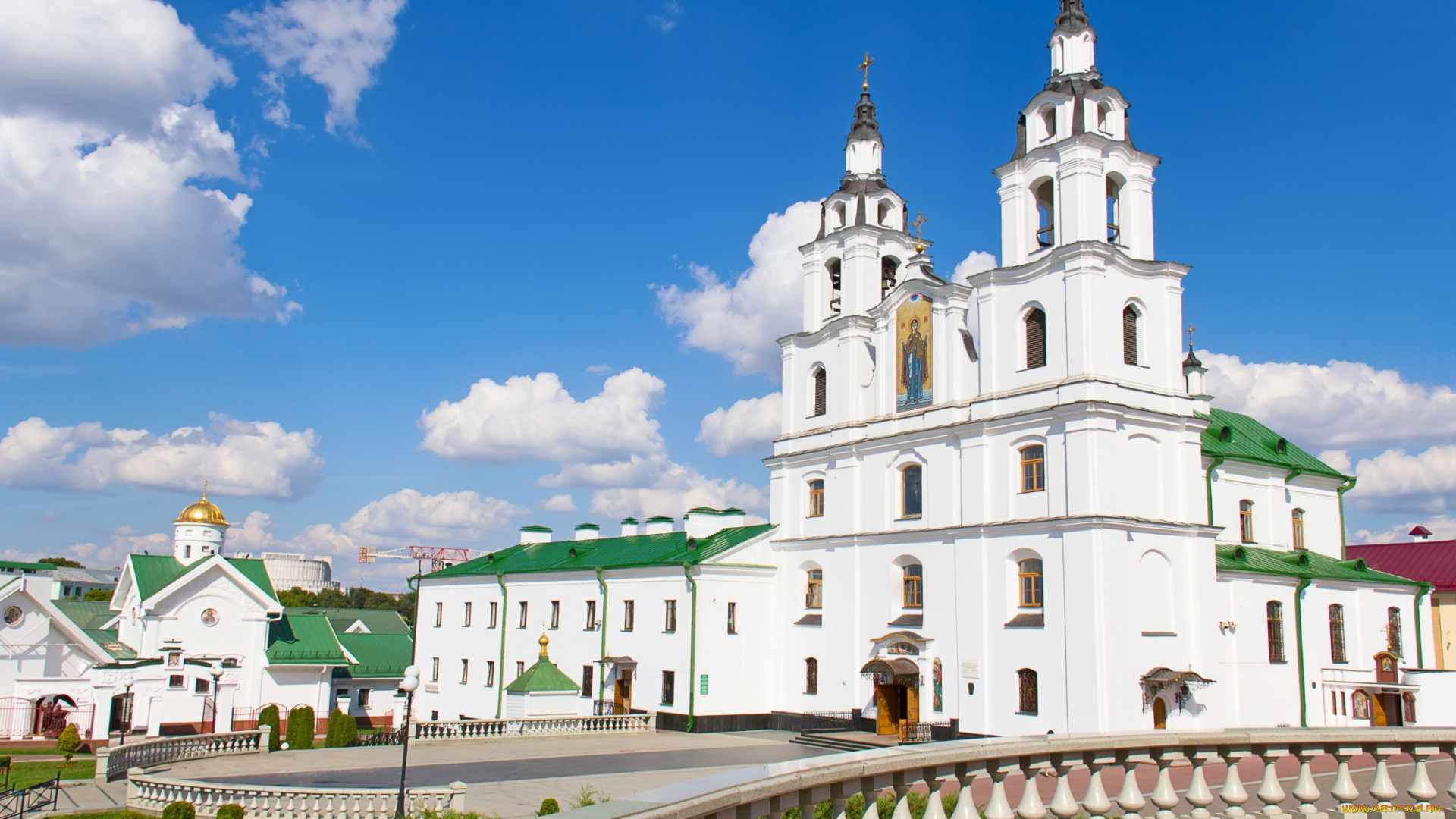 кафедральный, собор, сошествия, святого, духа, города, минск, , беларусь, минск, белоруссия, собор