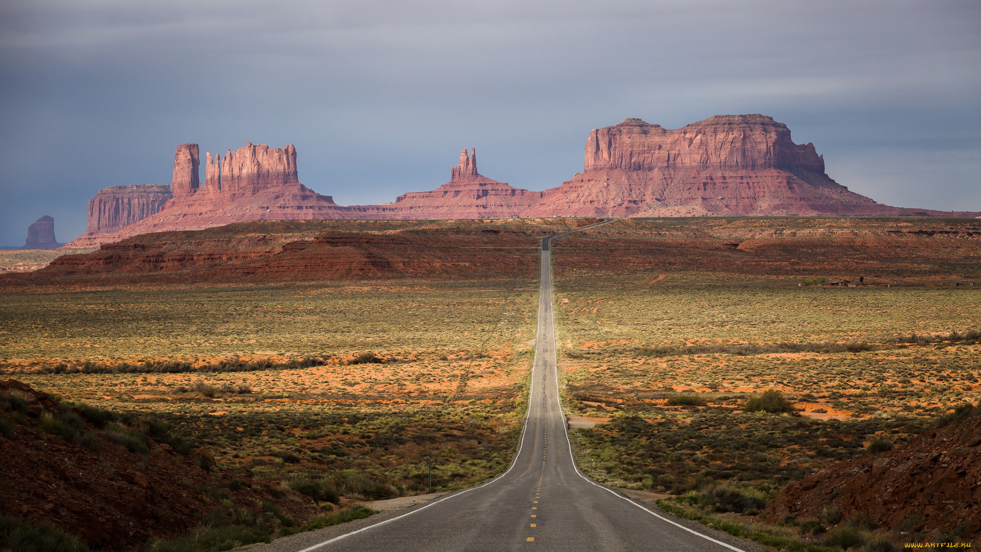 природа, дороги, простор