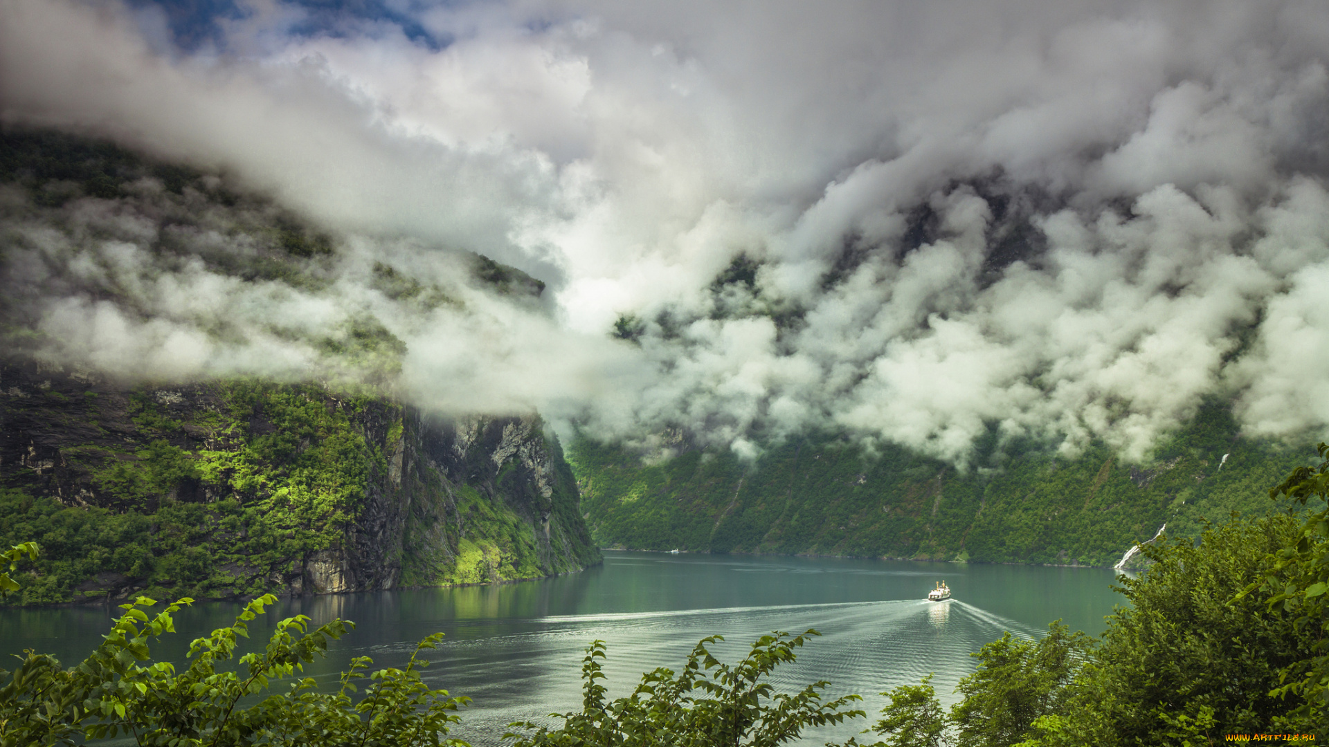 природа, горы, простор