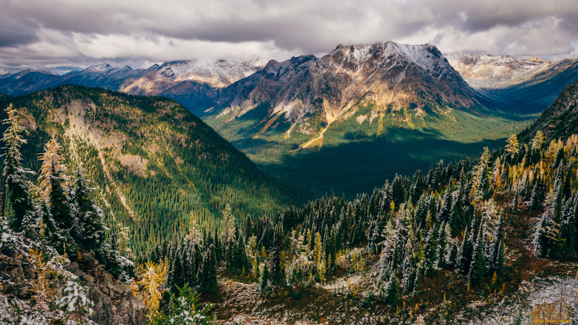 природа, горы, простор