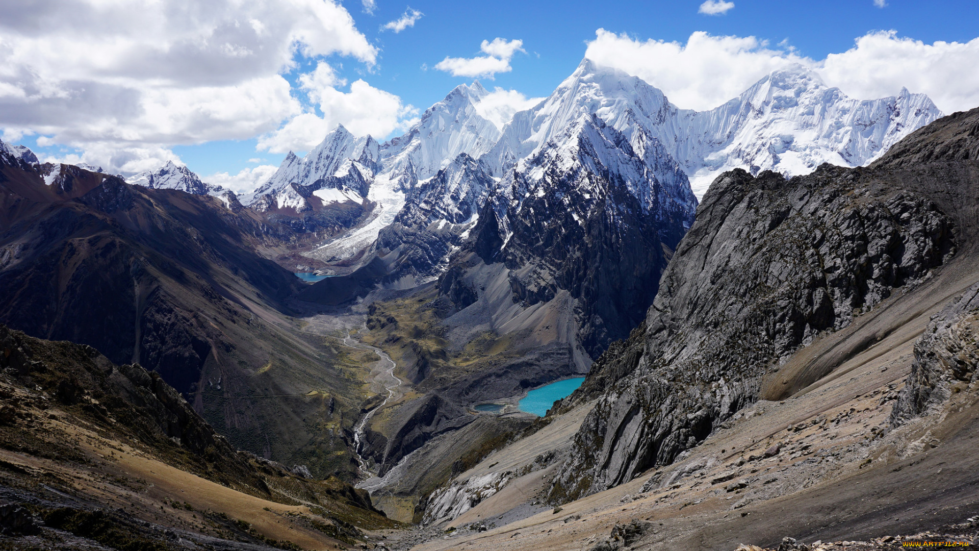 природа, горы, простор