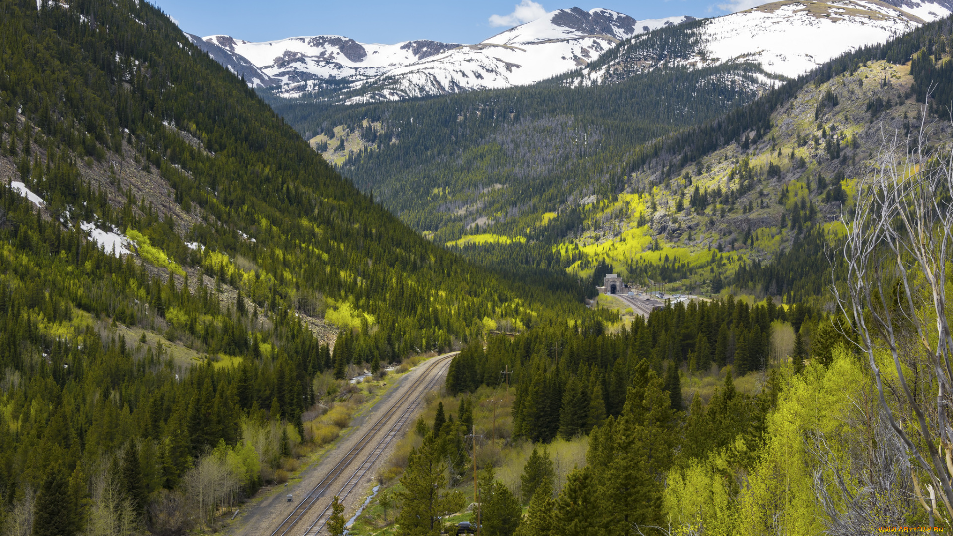 природа, горы, простор