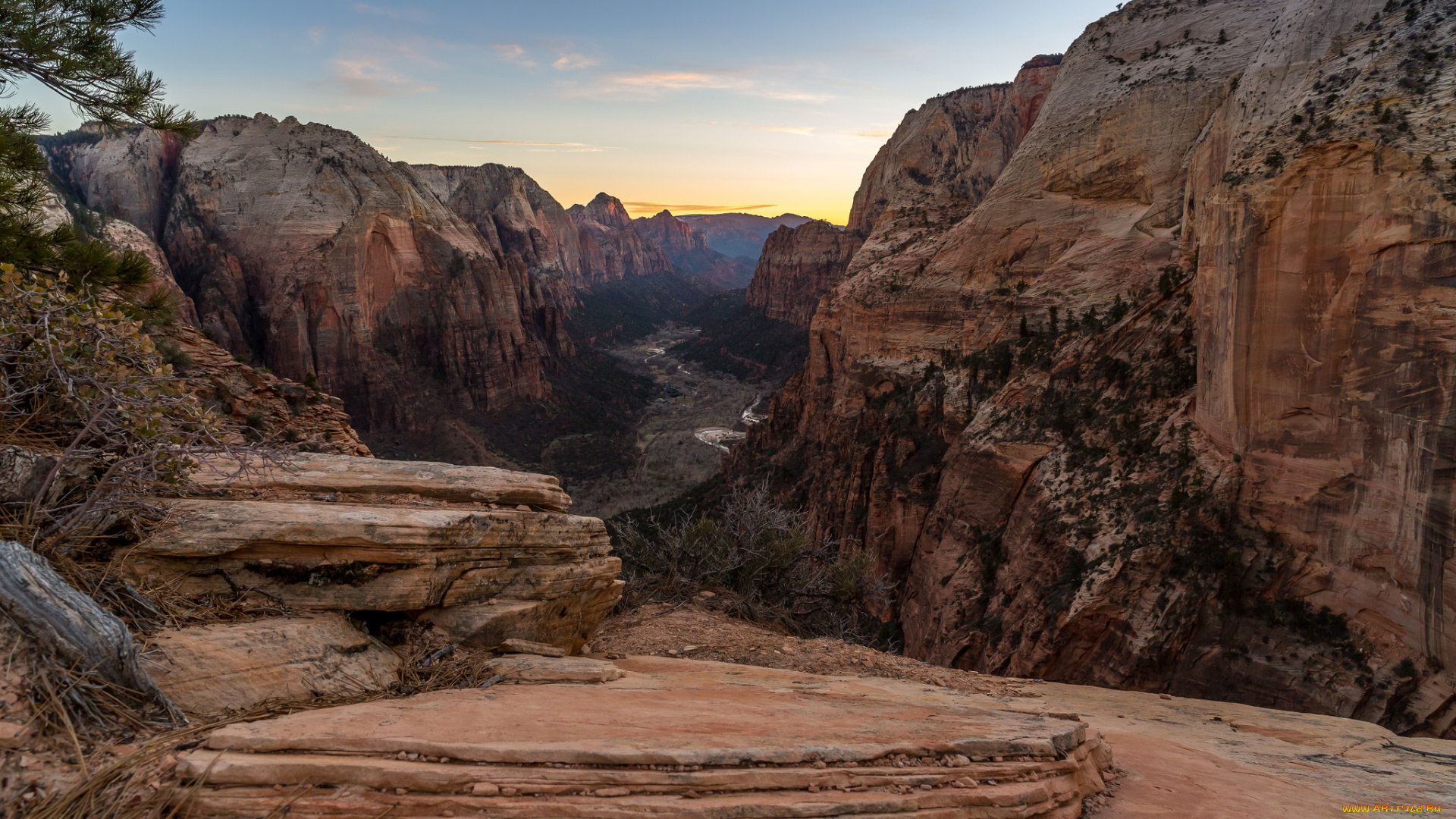 природа, горы, простор