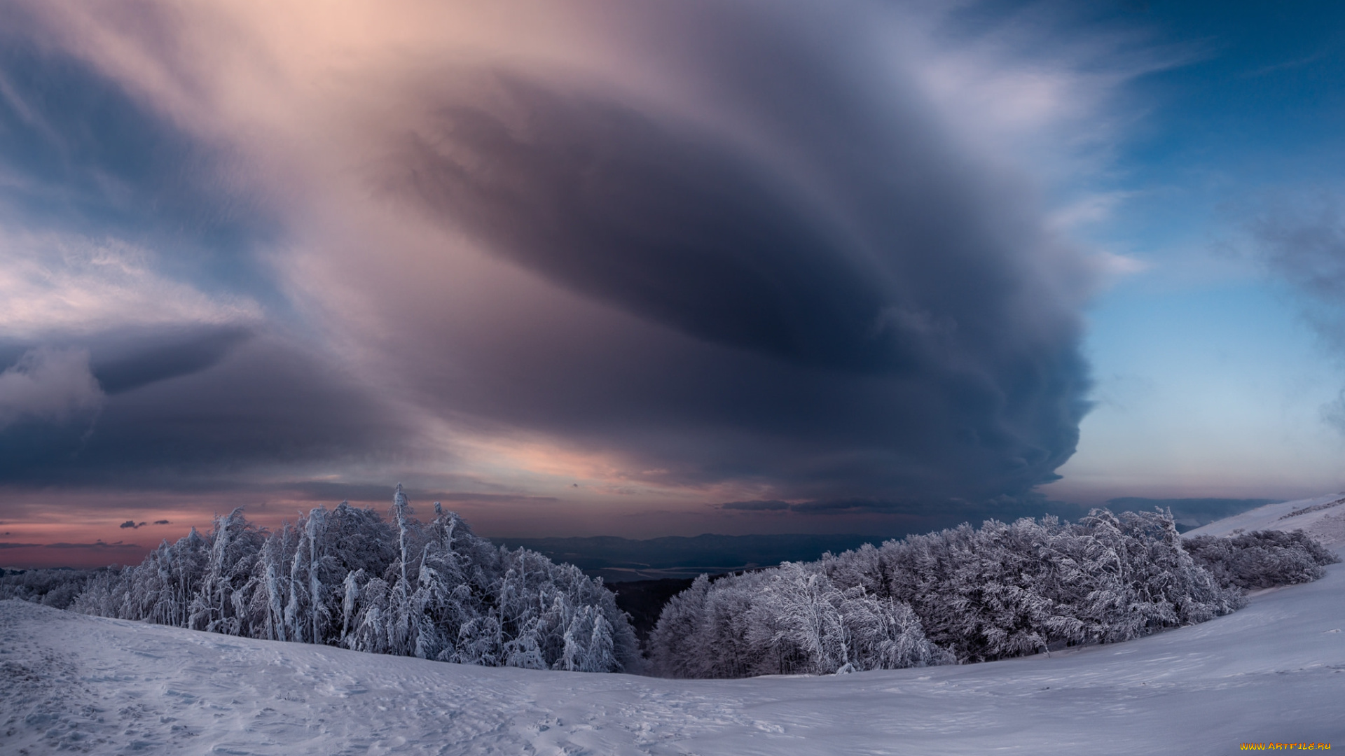 природа, облака, простор