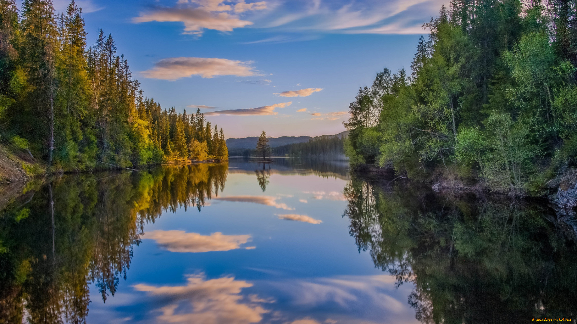 природа, реки, озера, простор