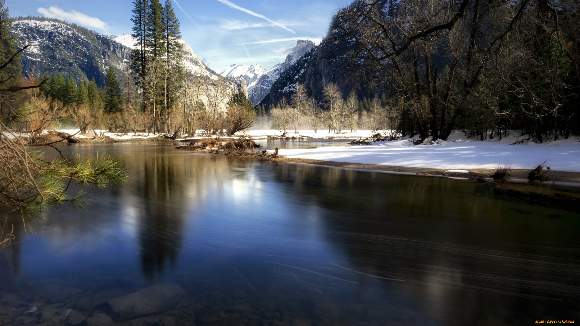 природа, реки, озера, простор