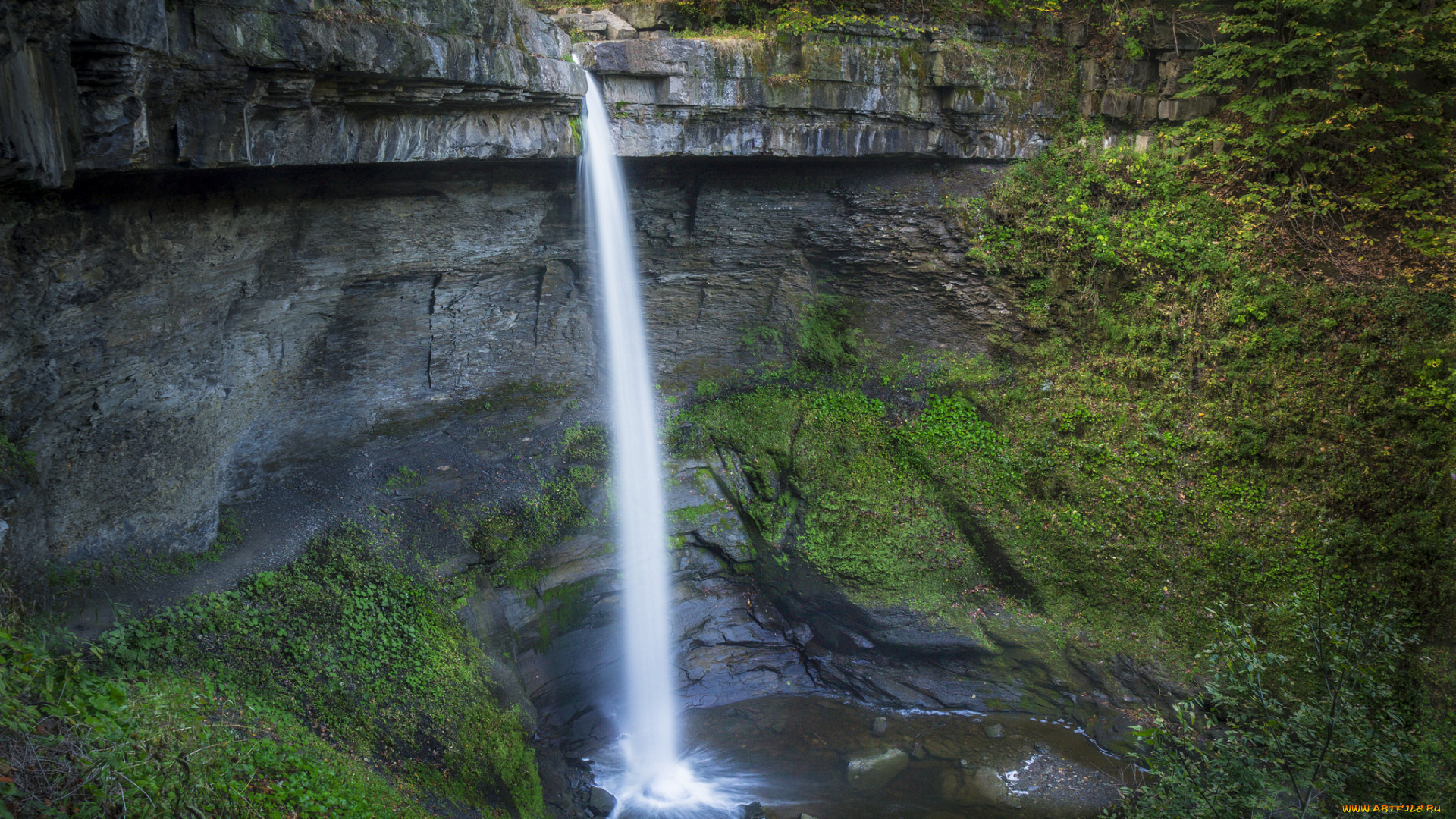 природа, водопады, простор