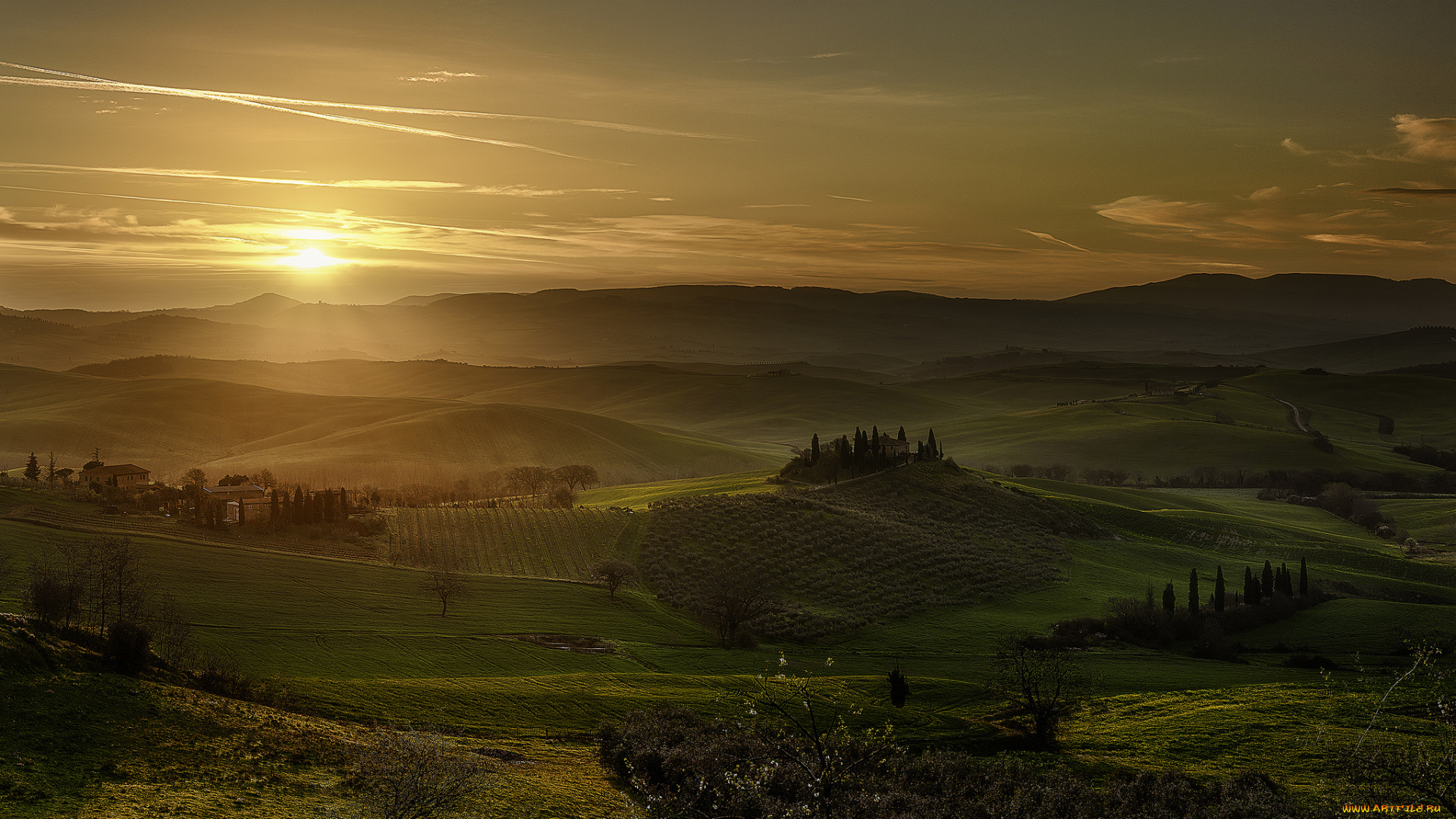 природа, восходы, закаты, простор