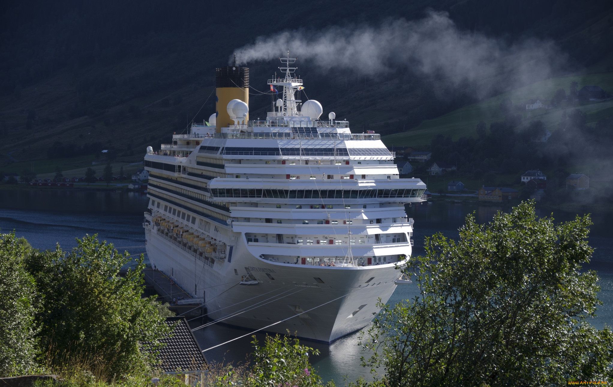 costa, fortuna, корабли, лайнеры, круиз, лайнер