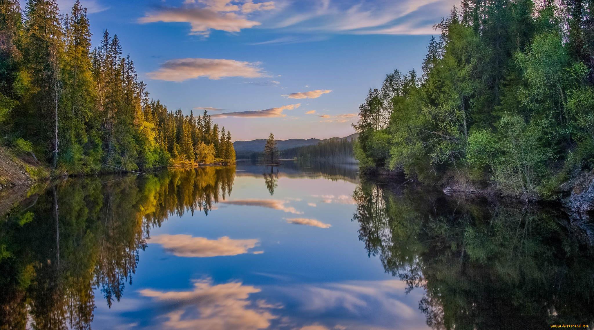 природа, реки, озера, простор