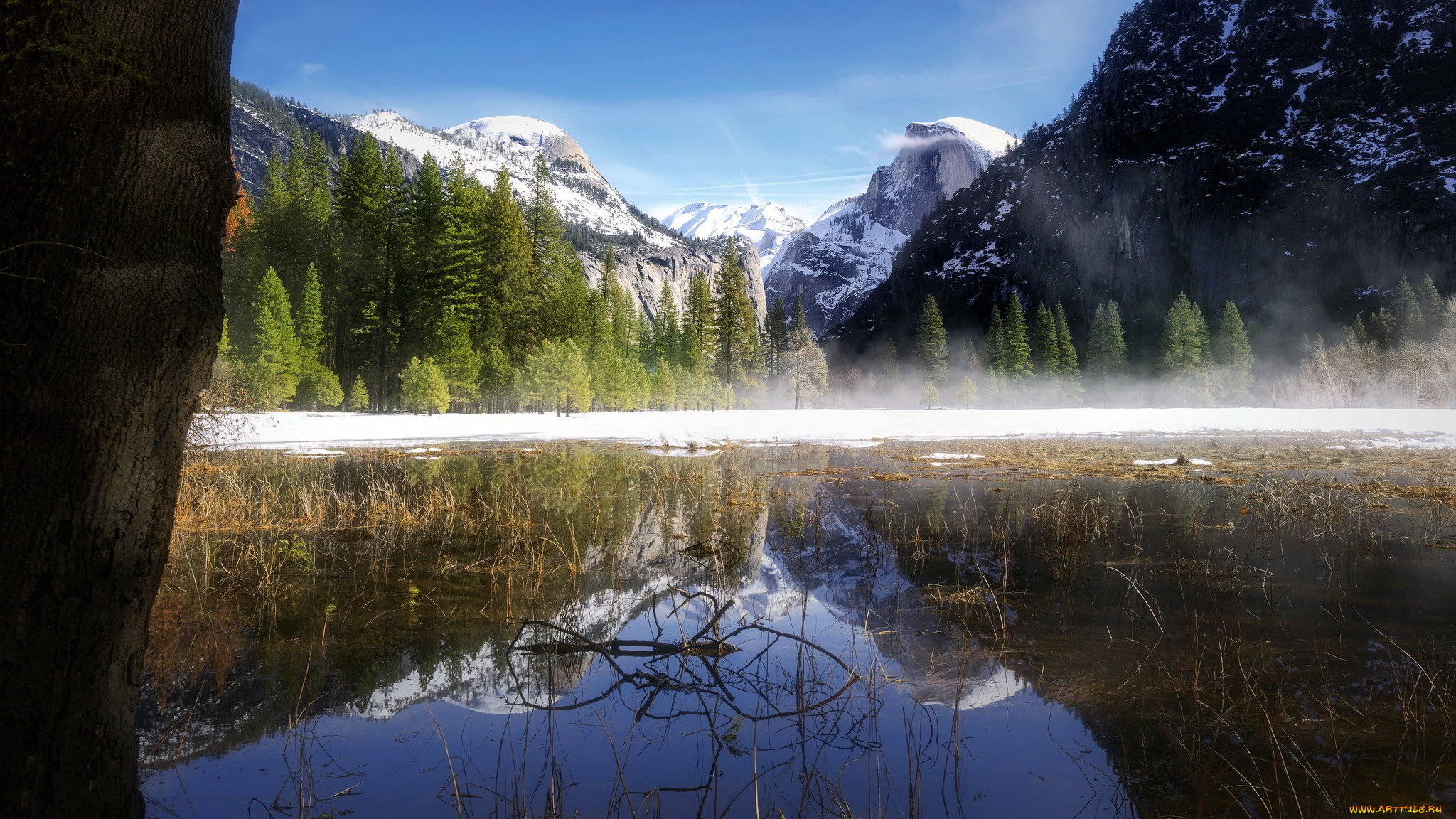 природа, реки, озера, простор