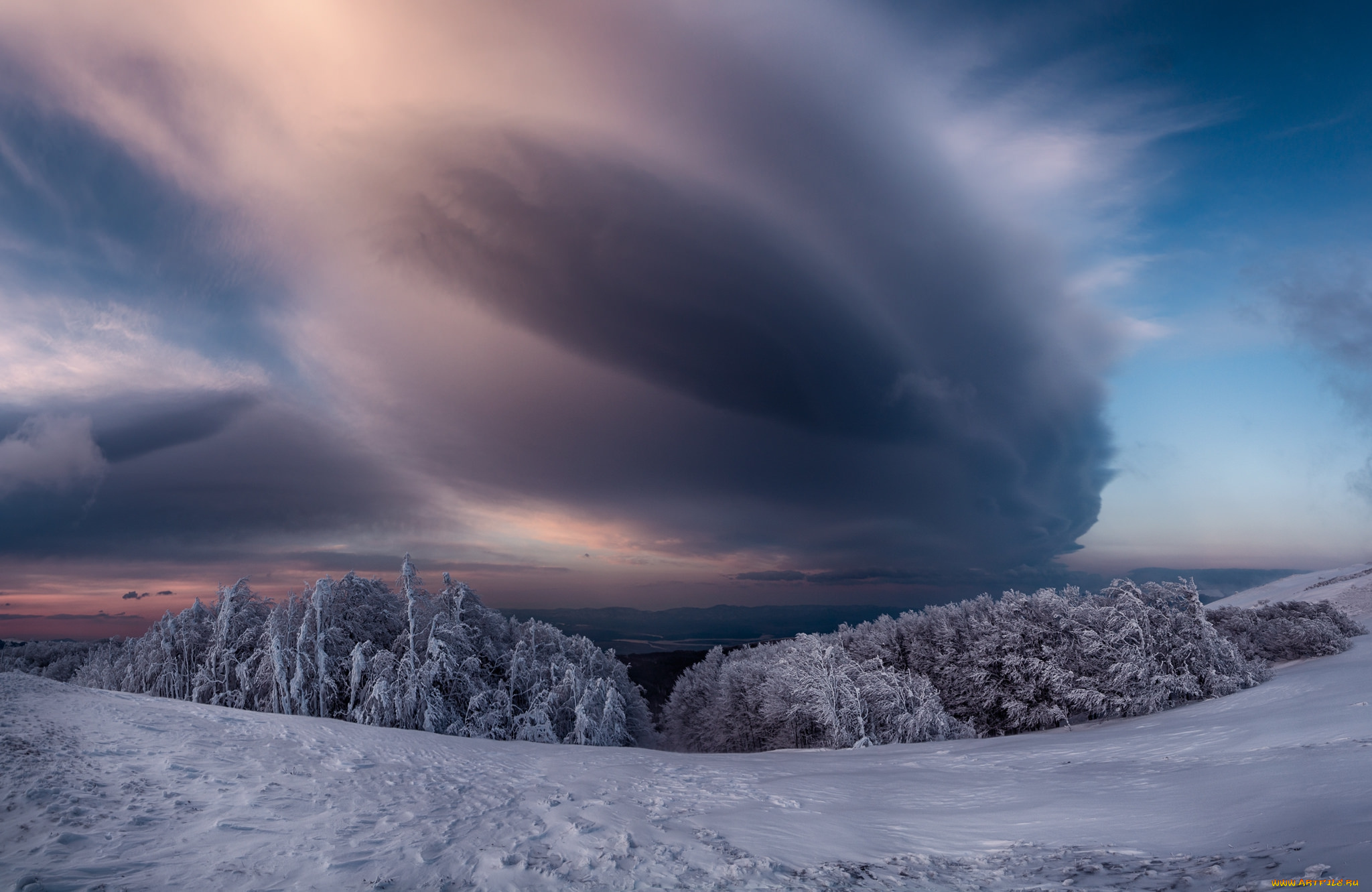 природа, облака, простор