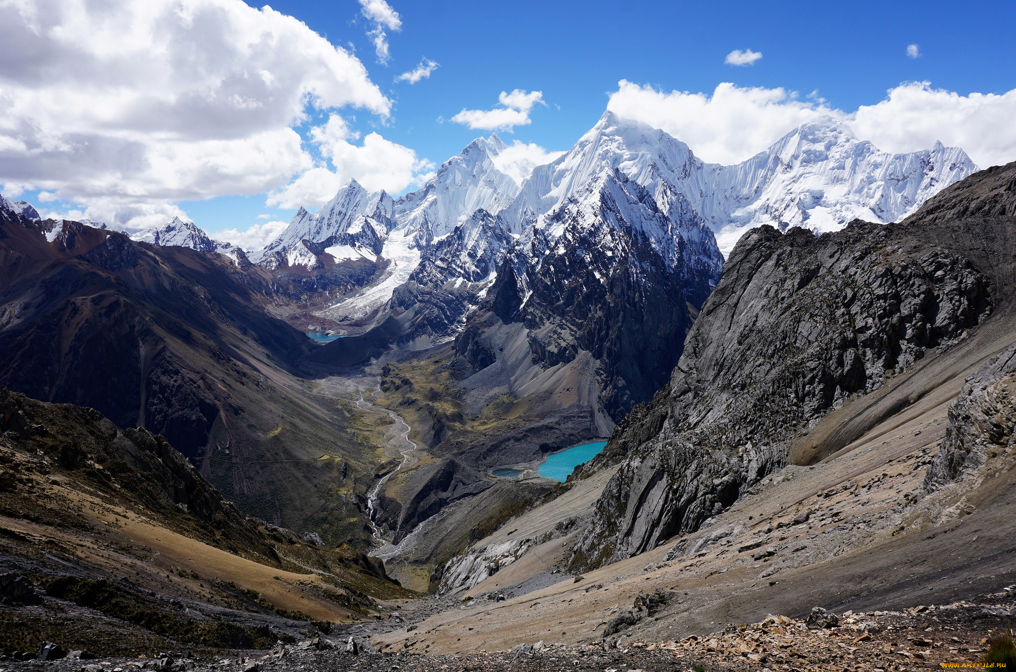 природа, горы, простор