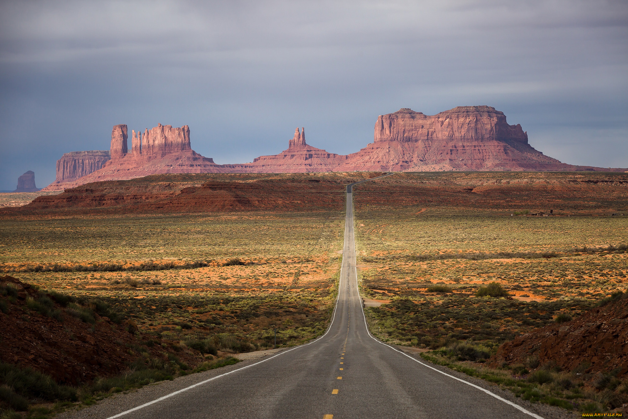 природа, дороги, простор